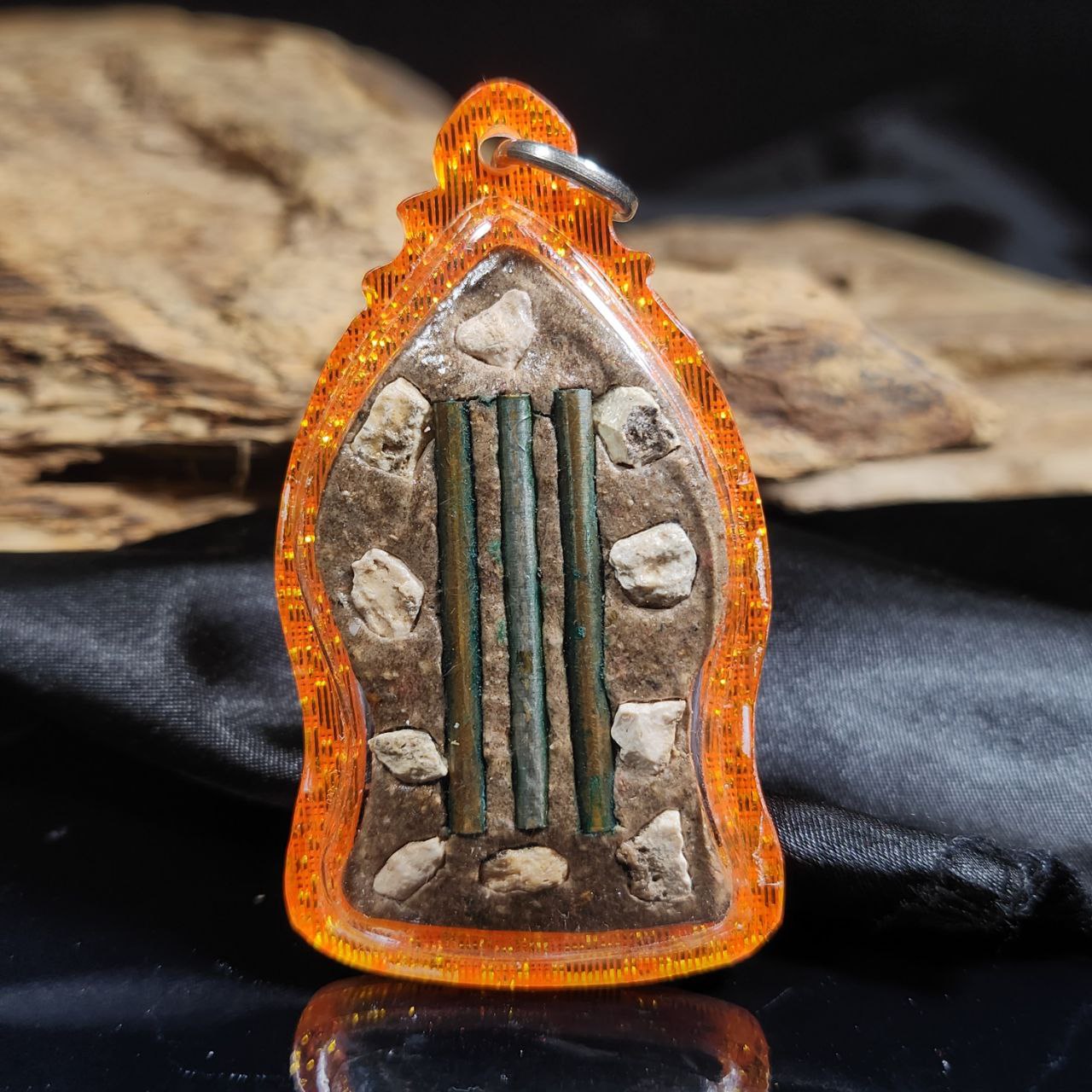 ARCHAN DAENG啊赞殿碎骨3支符管坤平（橘金色防水壳） | SAN Pin Selection