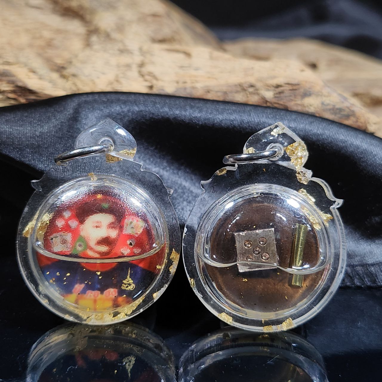 ARCHAN AEK啊赞威帝赌迷你版赌神二哥丰（透明金箔亚克力防水壳） | Jin Thai Fo Pai