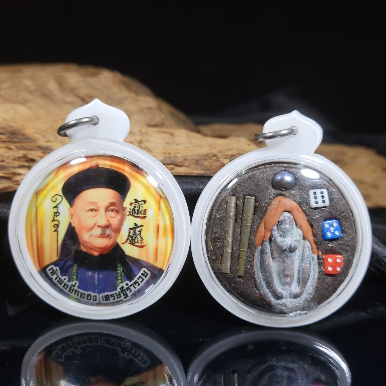 KRUBA KAMPENG古巴康斌超级大模赌神二哥丰（象牙白亚克力防水壳） | Jin Thai Fo Pai