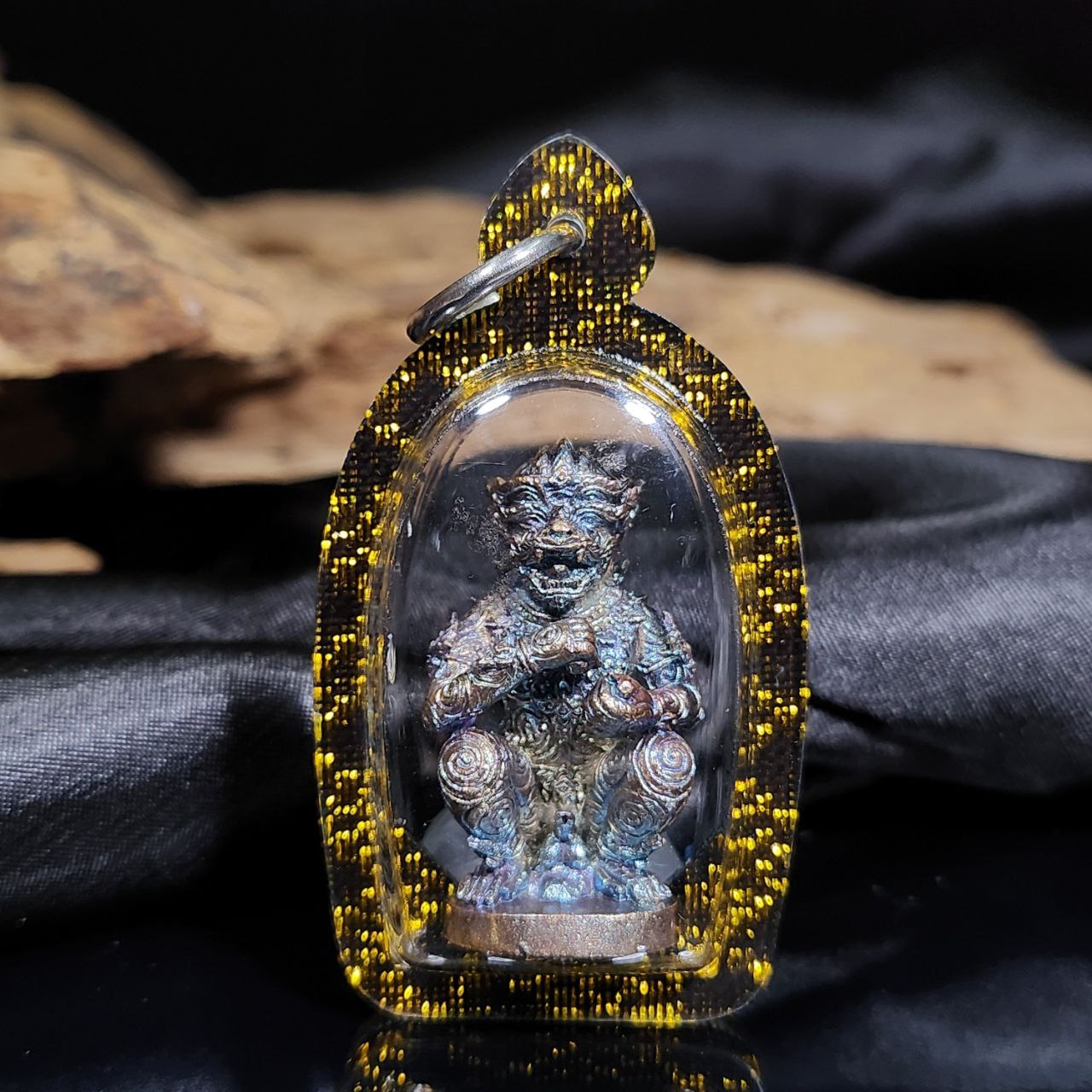 KRUBA BOONYANG古巴博洋小立尊五眼四耳（ 黑金亚克力防水壳） | Jin Thai Fo Pai