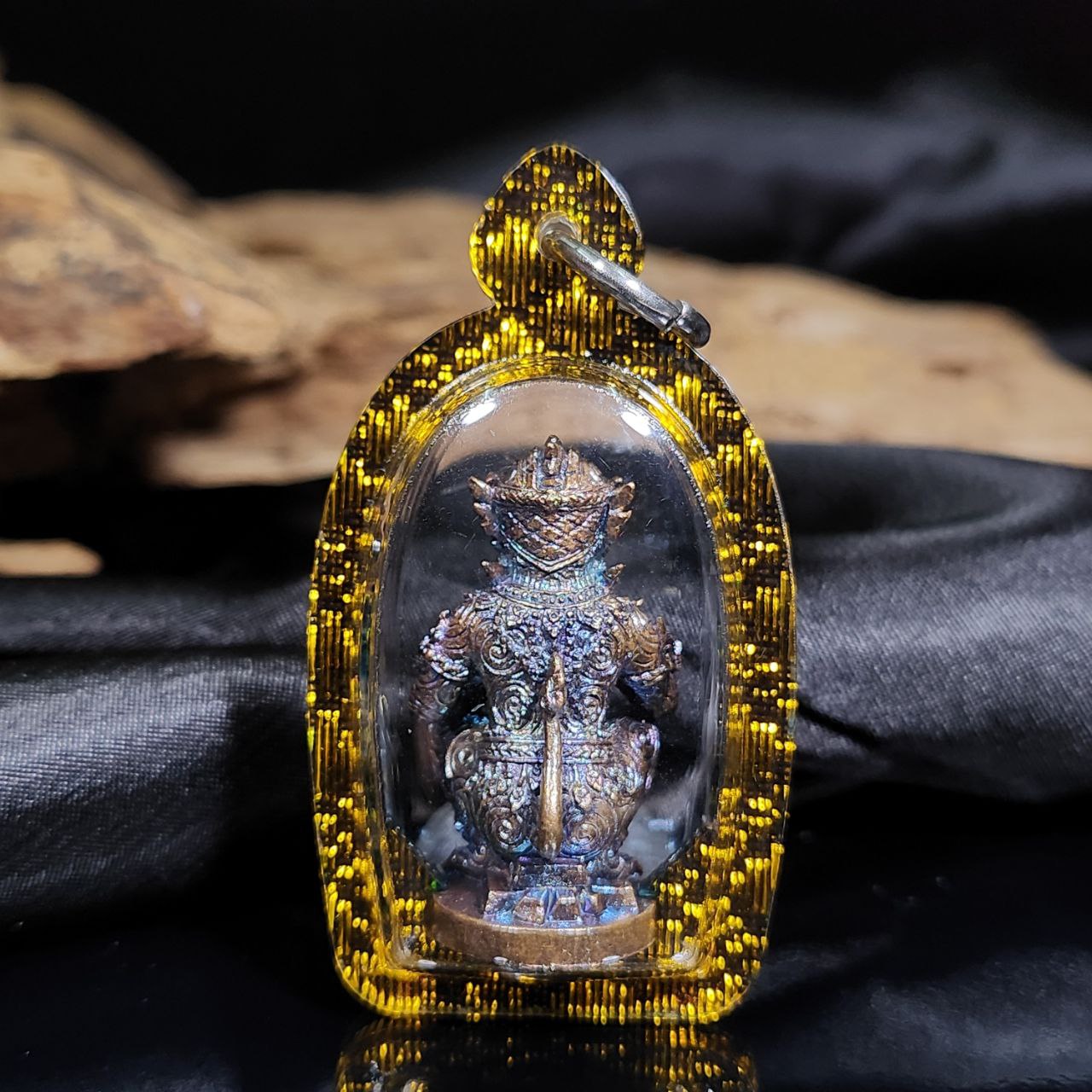 KRUBA BOONYANG古巴博洋小立尊五眼四耳（ 黑金亚克力防水壳） | Jin Thai Fo Pai