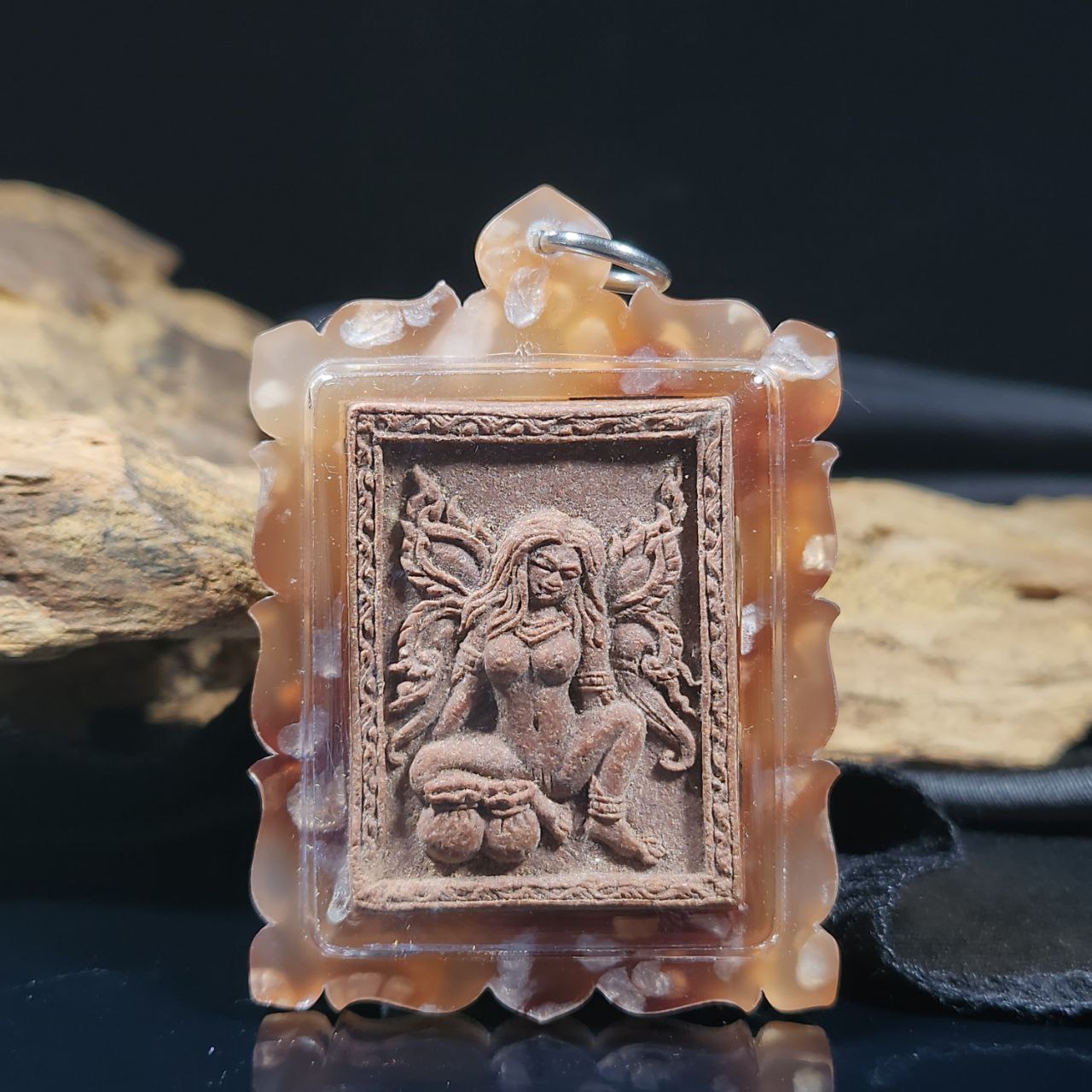 ARCHAN NUT啊赞纳塔彩色版鬼蝴蝶（褐色底） | Jin Thai Fo Pai