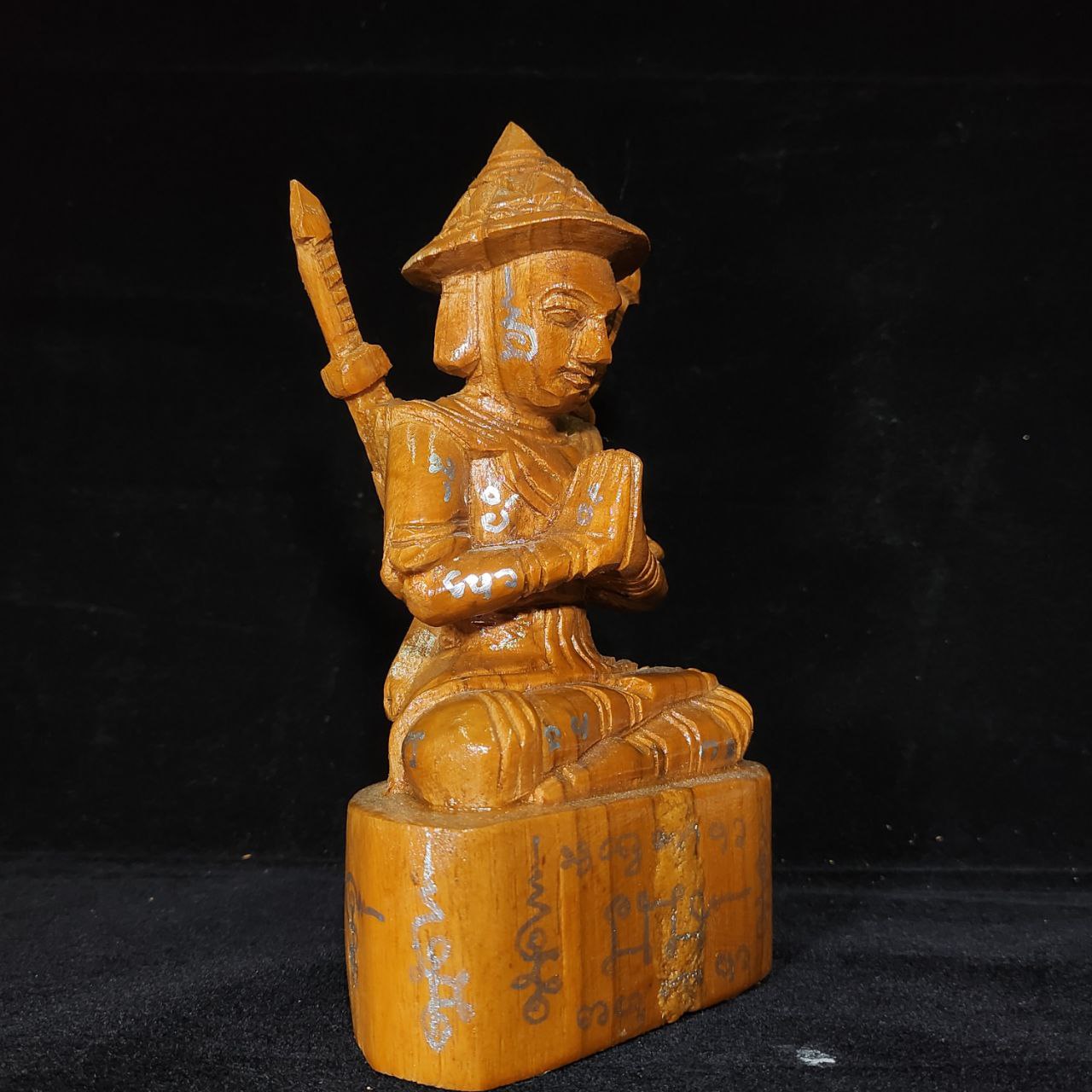 ARCHAN NUT ARCHAN RICH啊赞纳塔啊赞沥坤平将军（灵木雕）
 | Jin Thai Fo Pai