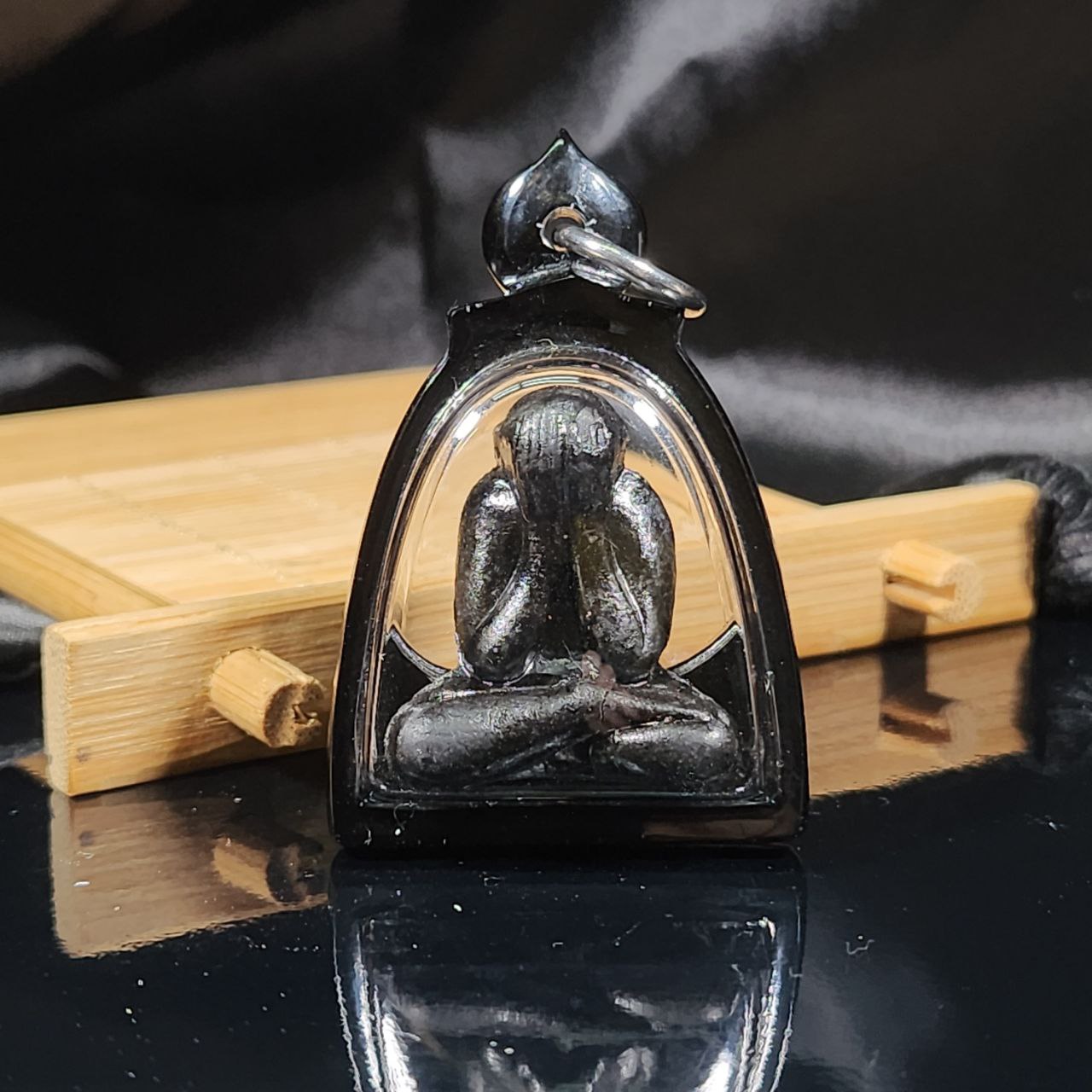 Jin Thai Fo Pai - PHOR THAN BOON WAT UTHAMARAM必打(全黑防水壳) 实物2