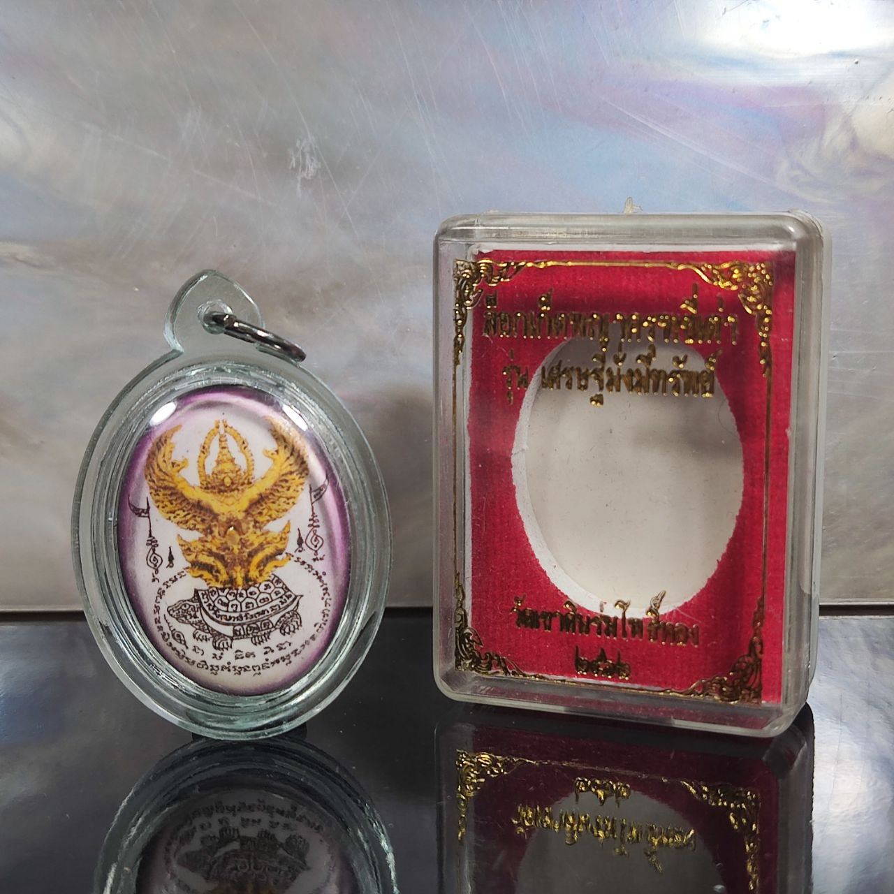 Jin Thai Fo Pai - LUANG PHOR HOCK神鹰福禄寿龟 