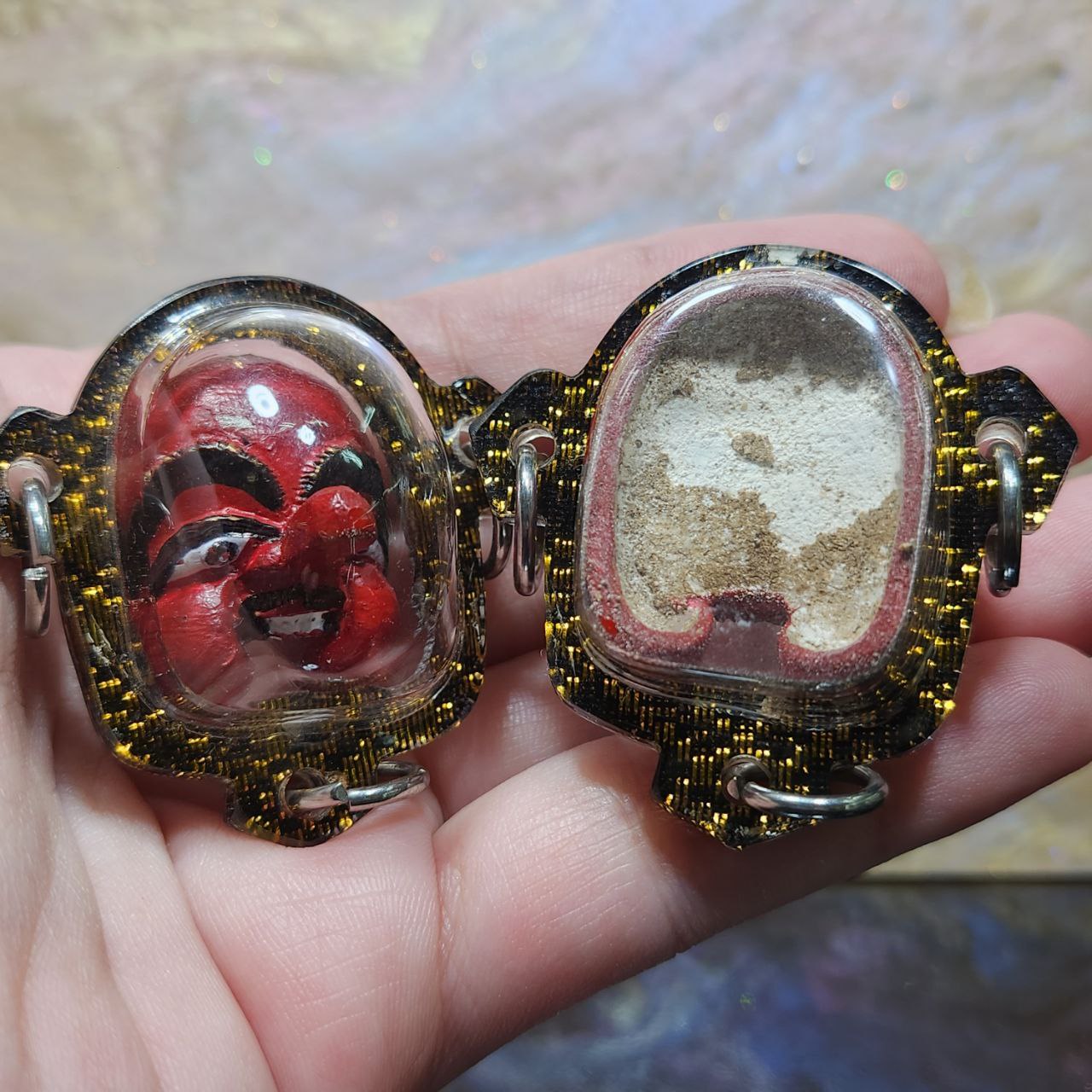 Jin Thai Fo Pai - PHAN BOON潘文天神（三扣黑金色防水壳）
