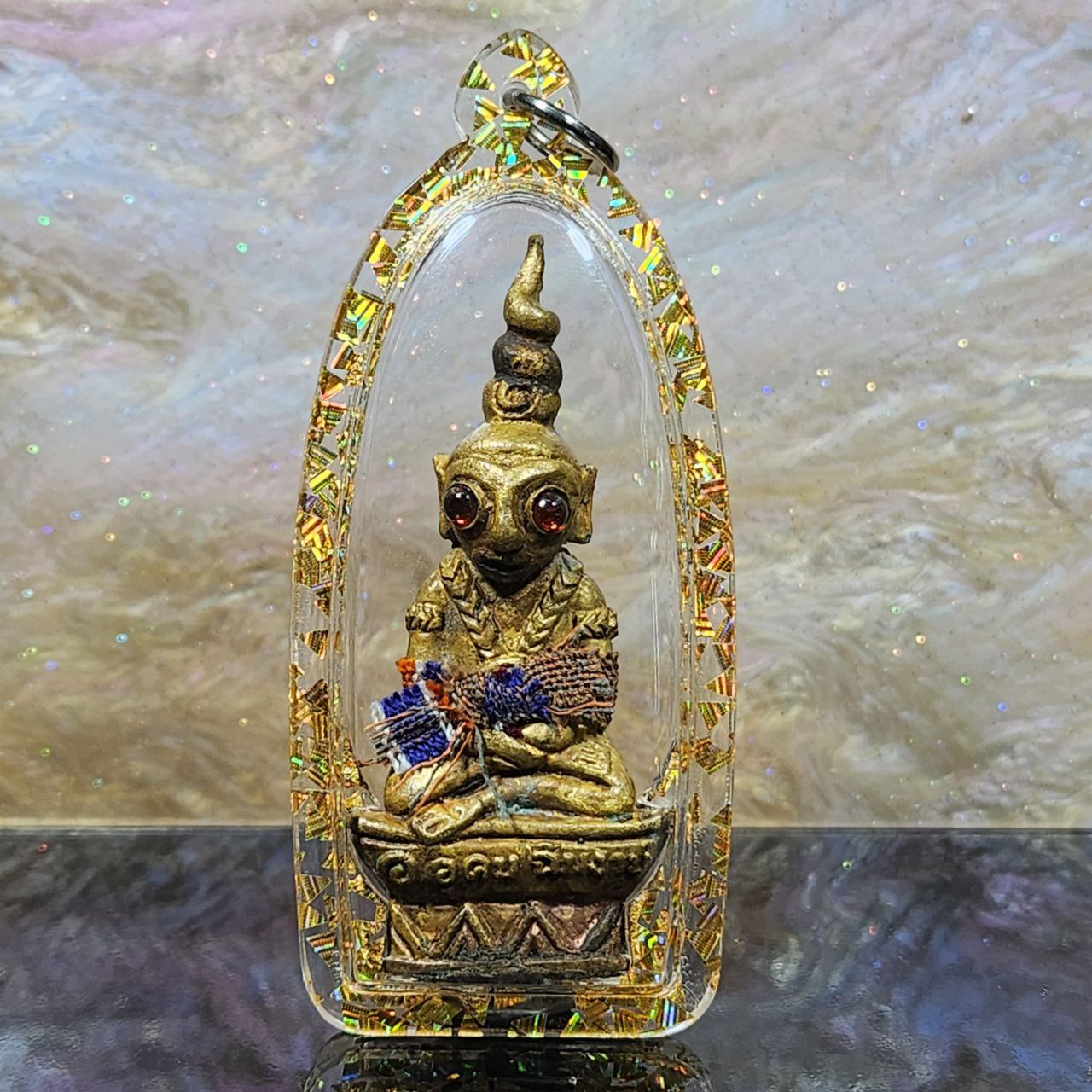 ARCHAN BOY啊赞拜第三期帝王帕罂古老混合金属老黄铜（金亮片亚克力防水壳） | SAN Pin Selection