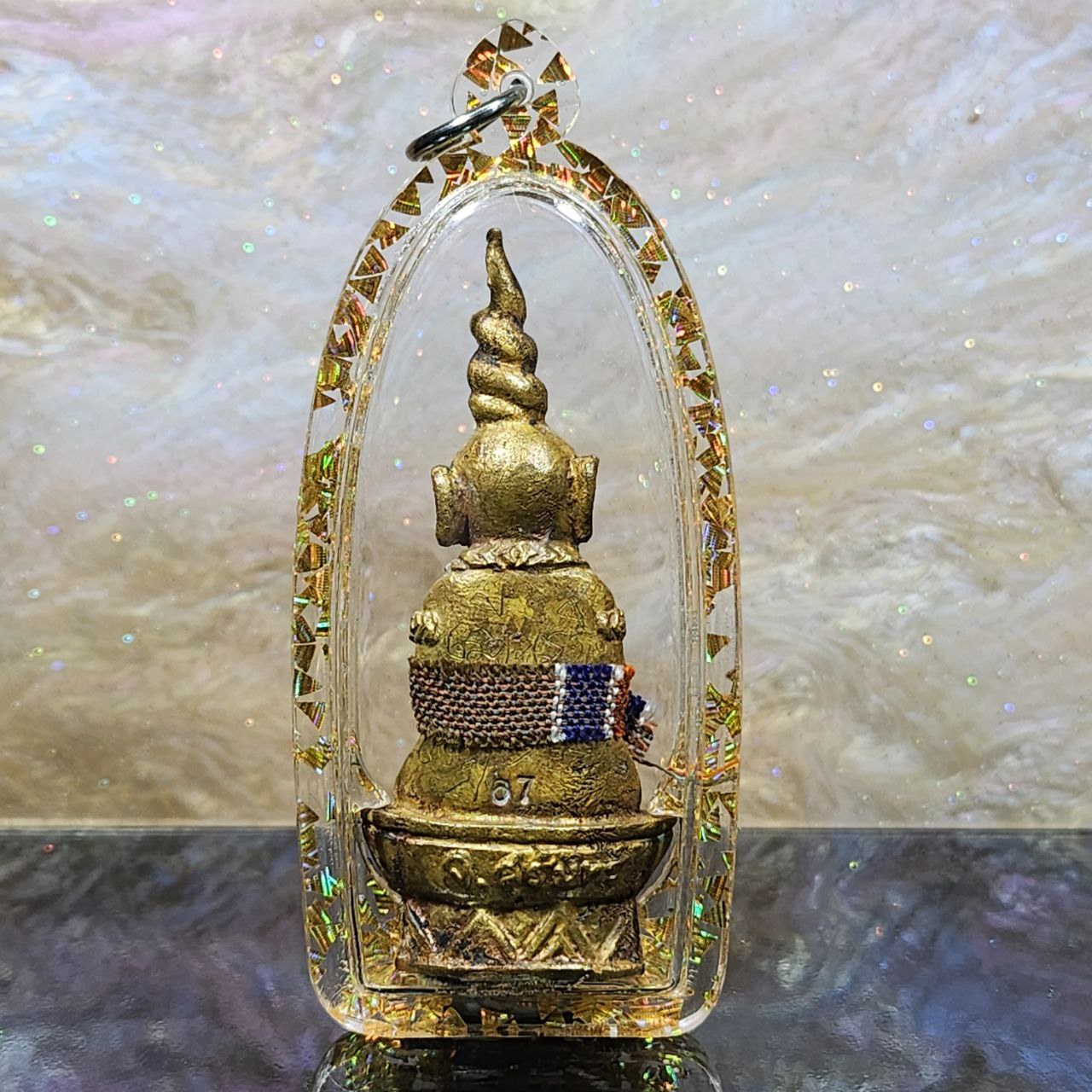 ARCHAN BOY啊赞拜第三期帝王帕罂古老混合金属老黄铜（金亮片亚克力防水壳） | SAN Pin Selection