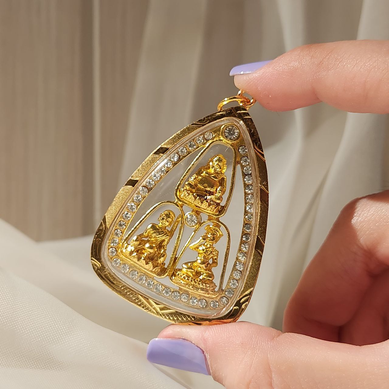 KRUBA NOI三大招财佛（镀金款）
 | SAN Pin Selection