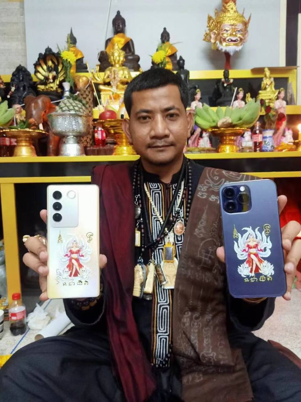 ARCHAN SEKHA阿贊捨卡精美設計魅惑人心九尾狐仙手機貼
 | SAN Pin Selection