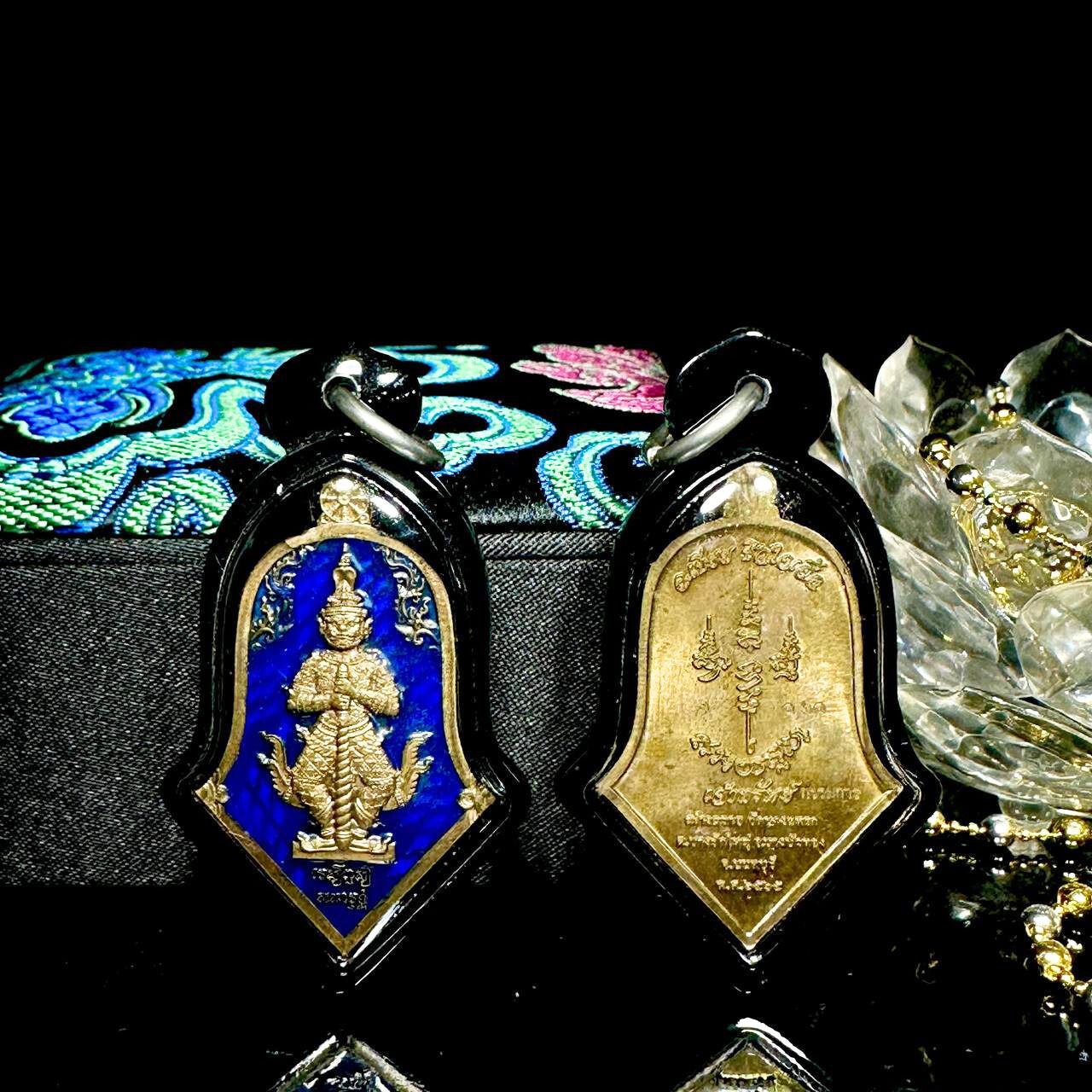 Jin Thai Fo Pai - ARCHAN THIAM阿赞添鬼王理事版（龙牙蓝底）
