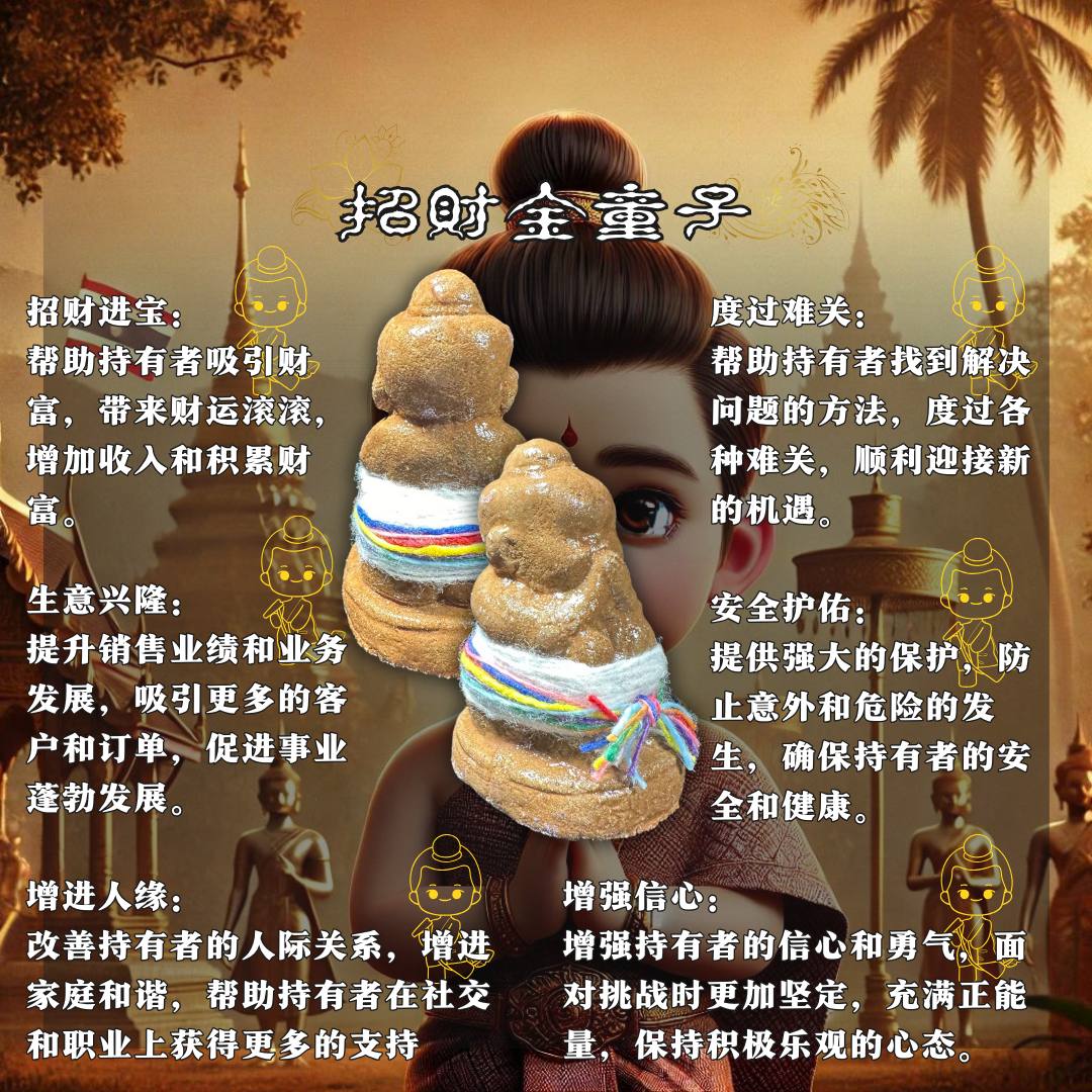 KRUBA BAENG招财金童子
 | SAN Pin Selection