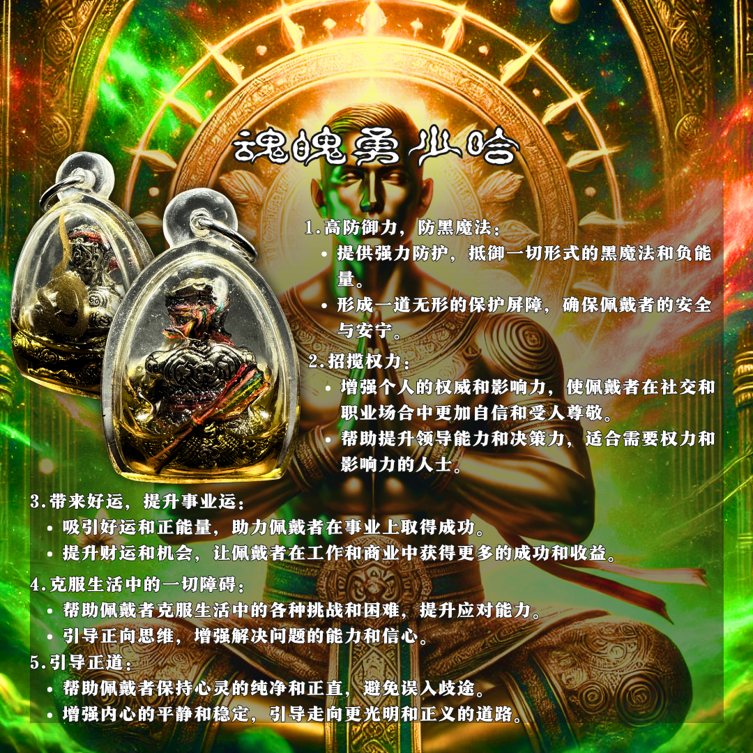 LP NIENKAEW龙婆念WAT BANKASES THONG SETTHI魂魄勇少哈
 | Jin Thai Fo Pai