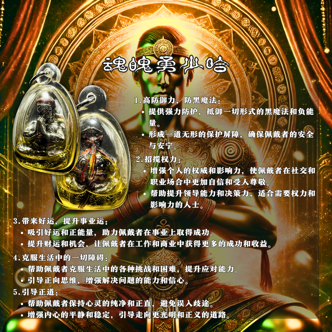 LP NIENKAEW龙婆念WAT BANKASES THONG SETTHI魂魄勇少哈
 | Jin Thai Fo Pai