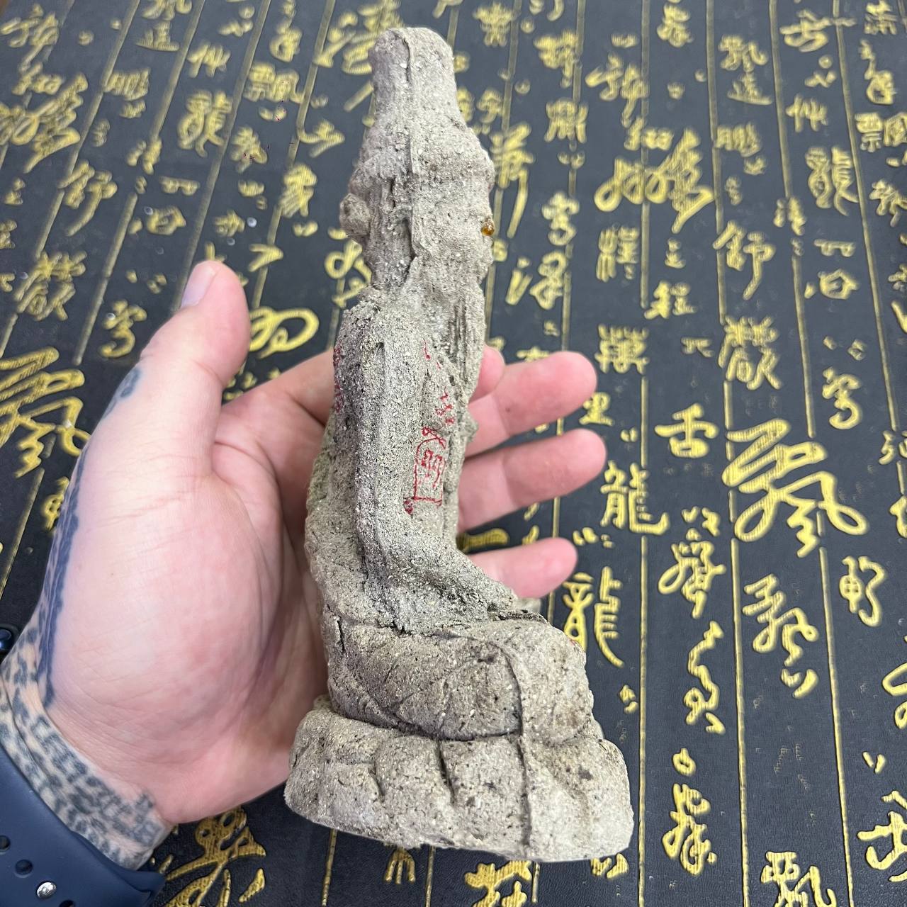 阿赞mek纯手工模定制鲁士祖师爷（全阴料) | Jin Thai Fo Pai
