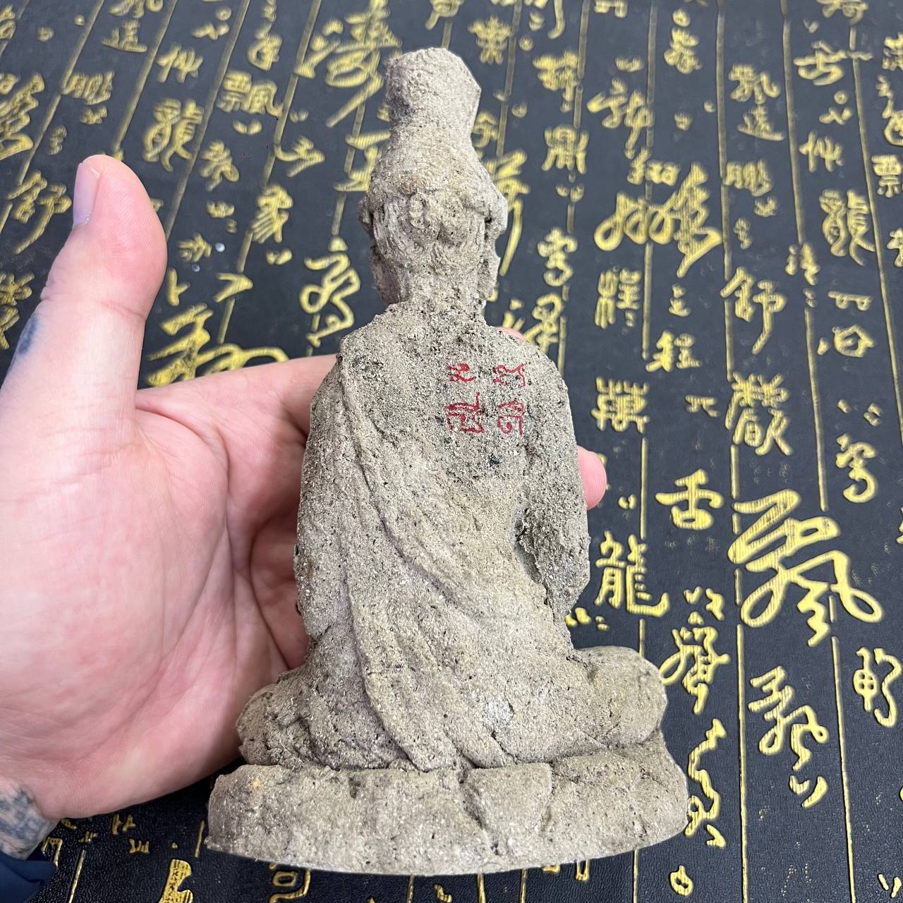 阿赞mek纯手工模定制鲁士祖师爷（全阴料) | Jin Thai Fo Pai