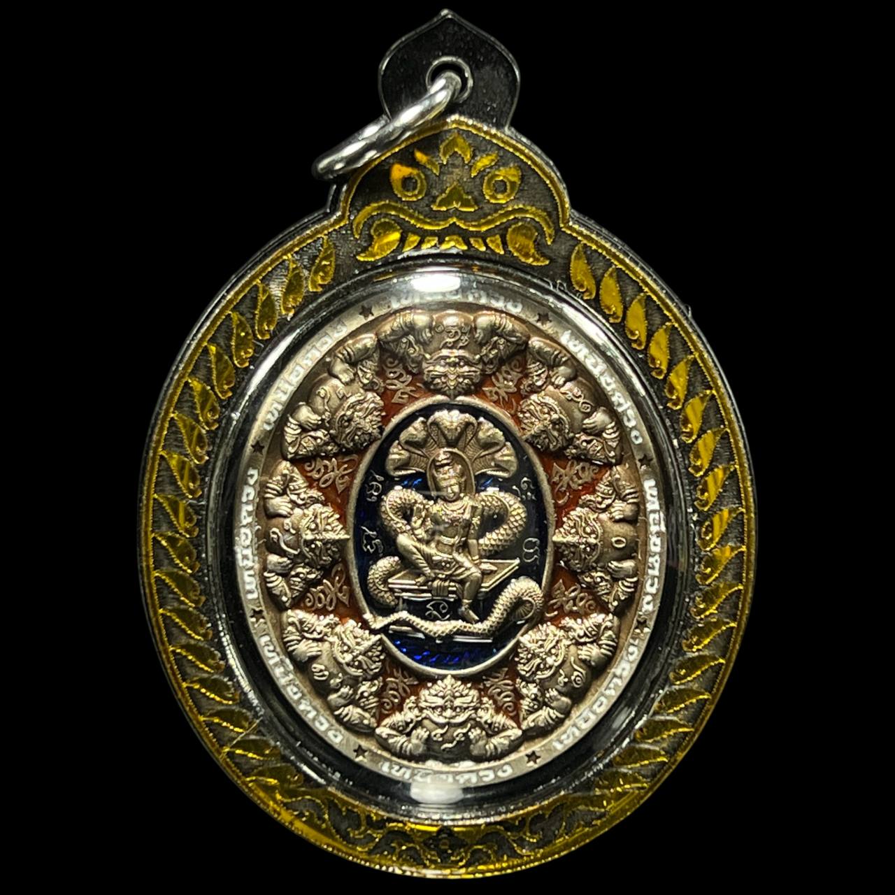 阿赞初 瓦普泰萨湾BE.2566 泽度金 “伦巴迪寒”纳朗（款式1）
 | Jin Thai Fo Pai