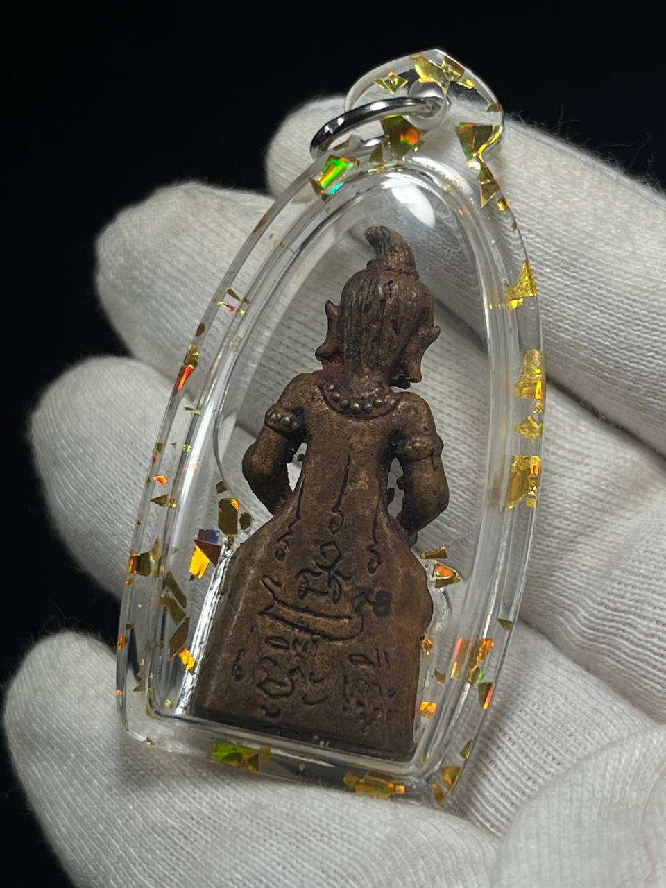 泰国苏林府控灵大师啊赞拜 耳报红眼帕婴 混合老红铜材质（独立编号 NO78） | SAN Pin Selection