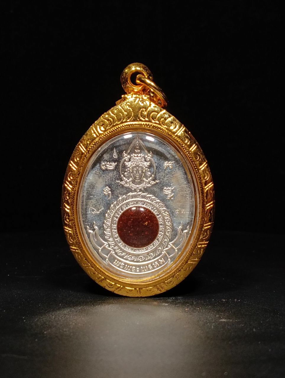 168四面神 纯银材质独立编号53(意大利金防水壳) | Jin Thai Fo Pai