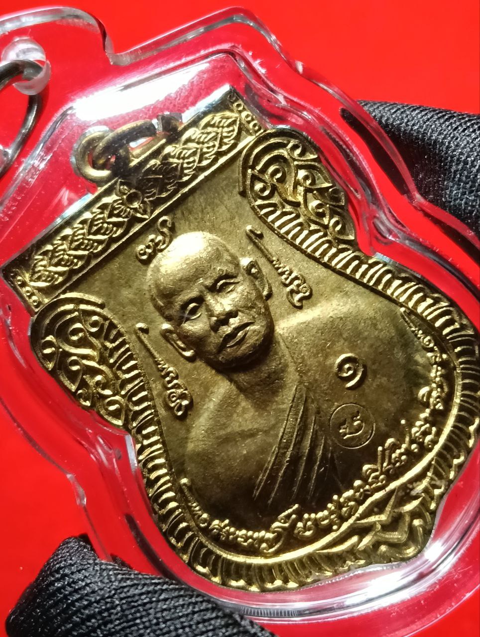 Rian Roon Reak (1st Batch Pendant)第一期自身法相铜牌 (黄铜） | Jin Thai Fo Pai