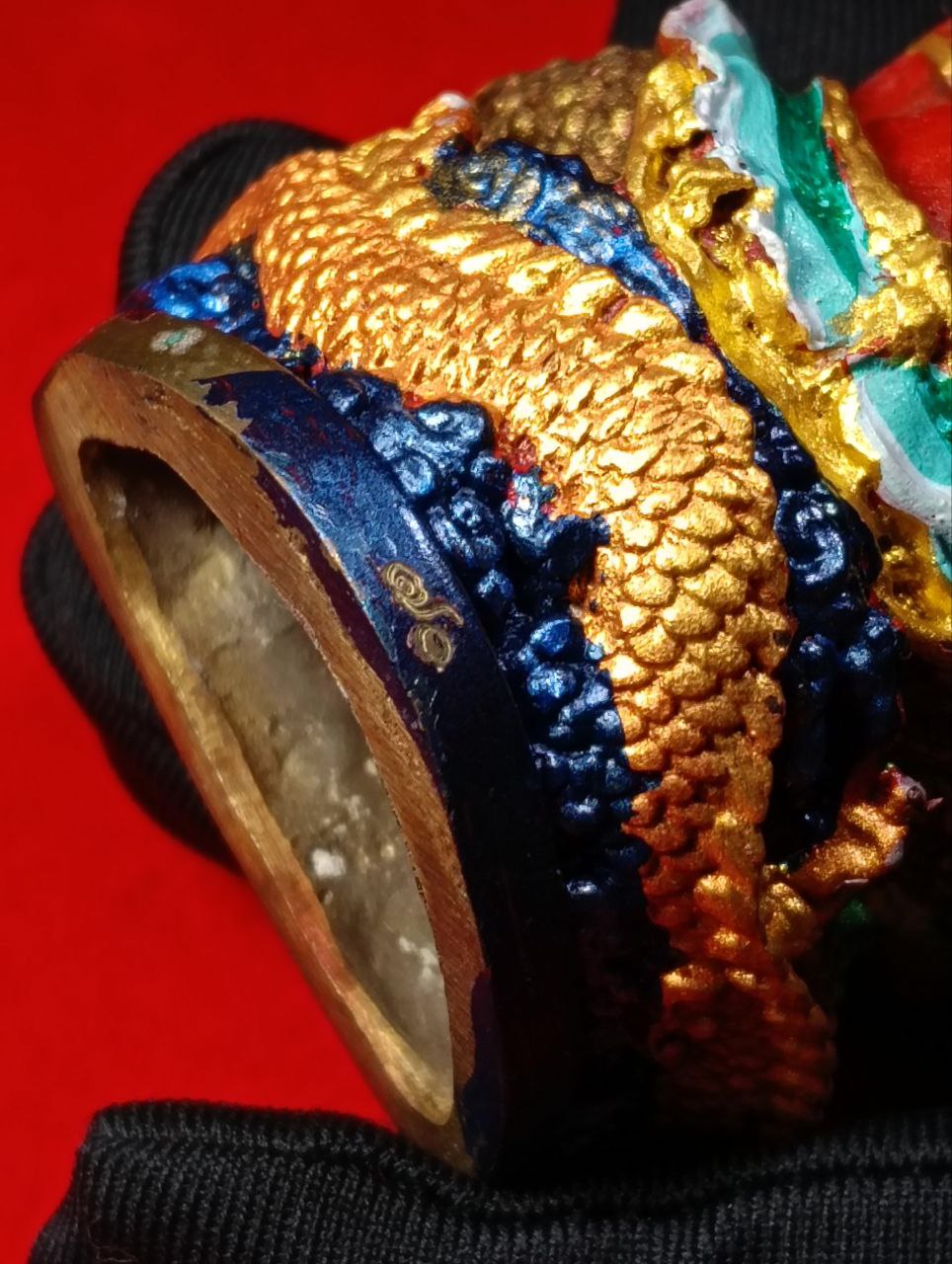 WAT DONGSALA祥龙掩面必打3寸金身（彩色-红） | SAN Pin Selection