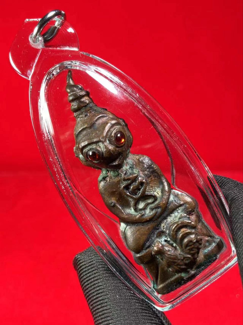 ARCHAN BOY阿赞拜财来运转帕婴王（古老混合红铜 NO17）      现物实拍                                            
 | SAN Pin Selection