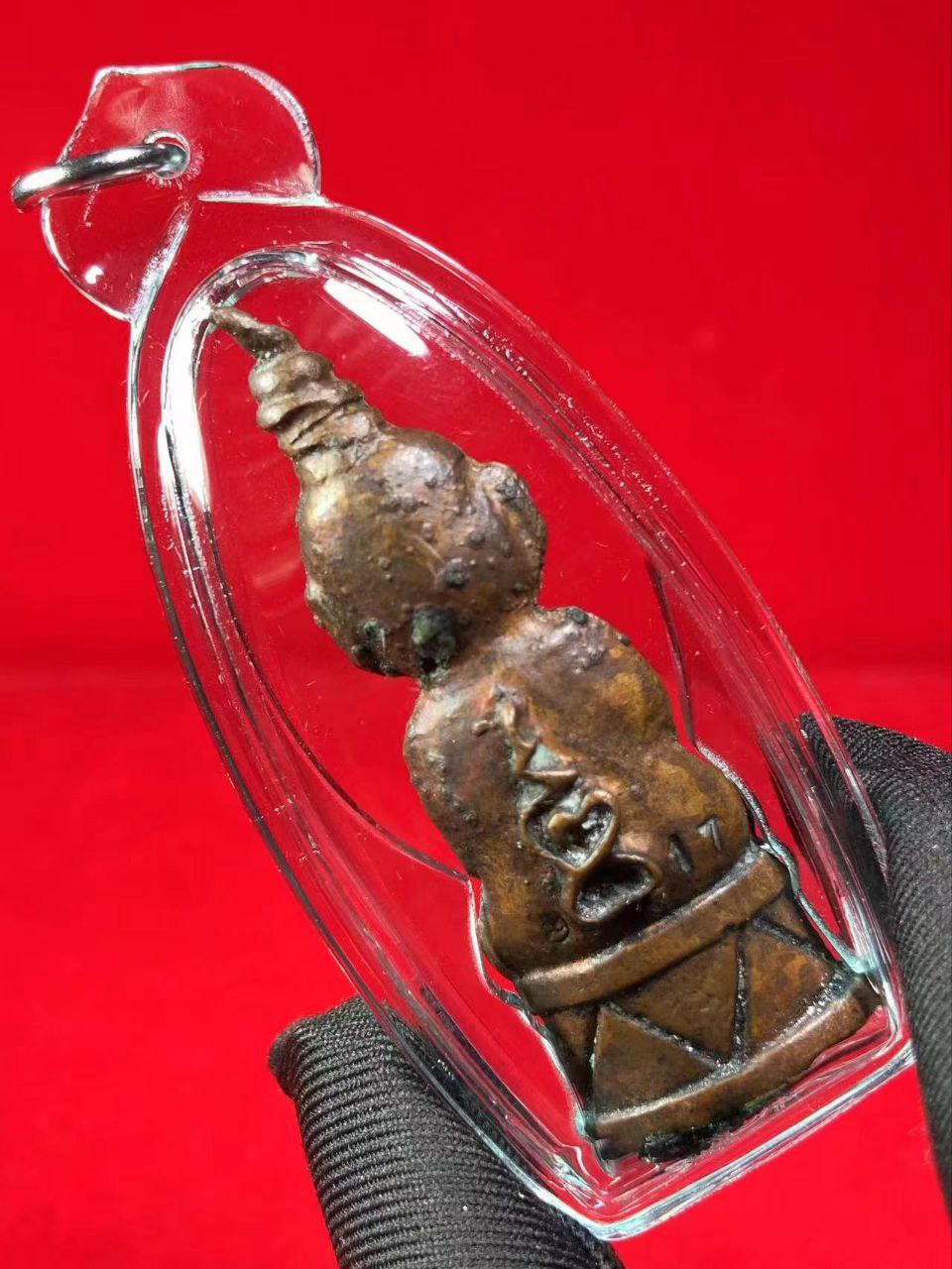 ARCHAN BOY阿赞拜财来运转帕婴王（古老混合红铜 NO17）      现物实拍                                            
 | SAN Pin Selection