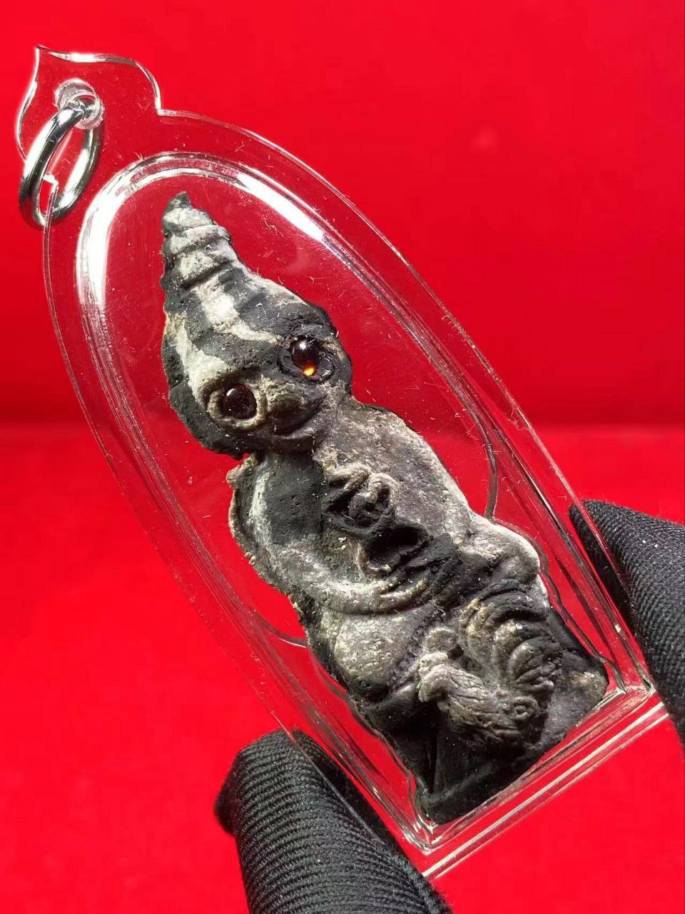 财来运转斗鸡帕婴 2.2 高级理事版 背后双纯银符管（独立编号 70号）现物实拍      | SAN Pin Selection