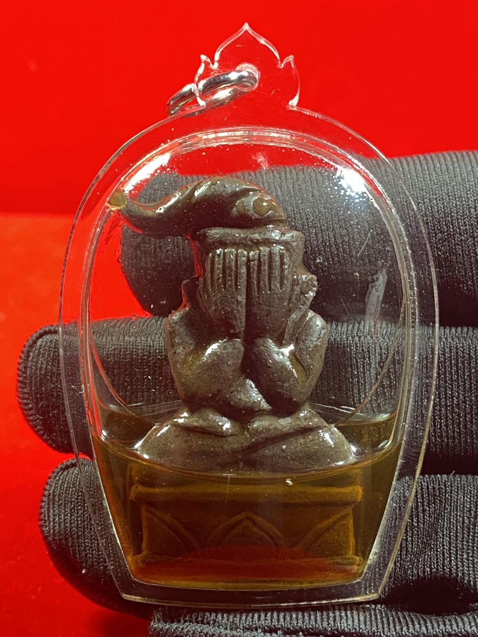 Jin Thai Fo Pai - 阿赞基和阿赞劲重料尸油掩面帕婴
