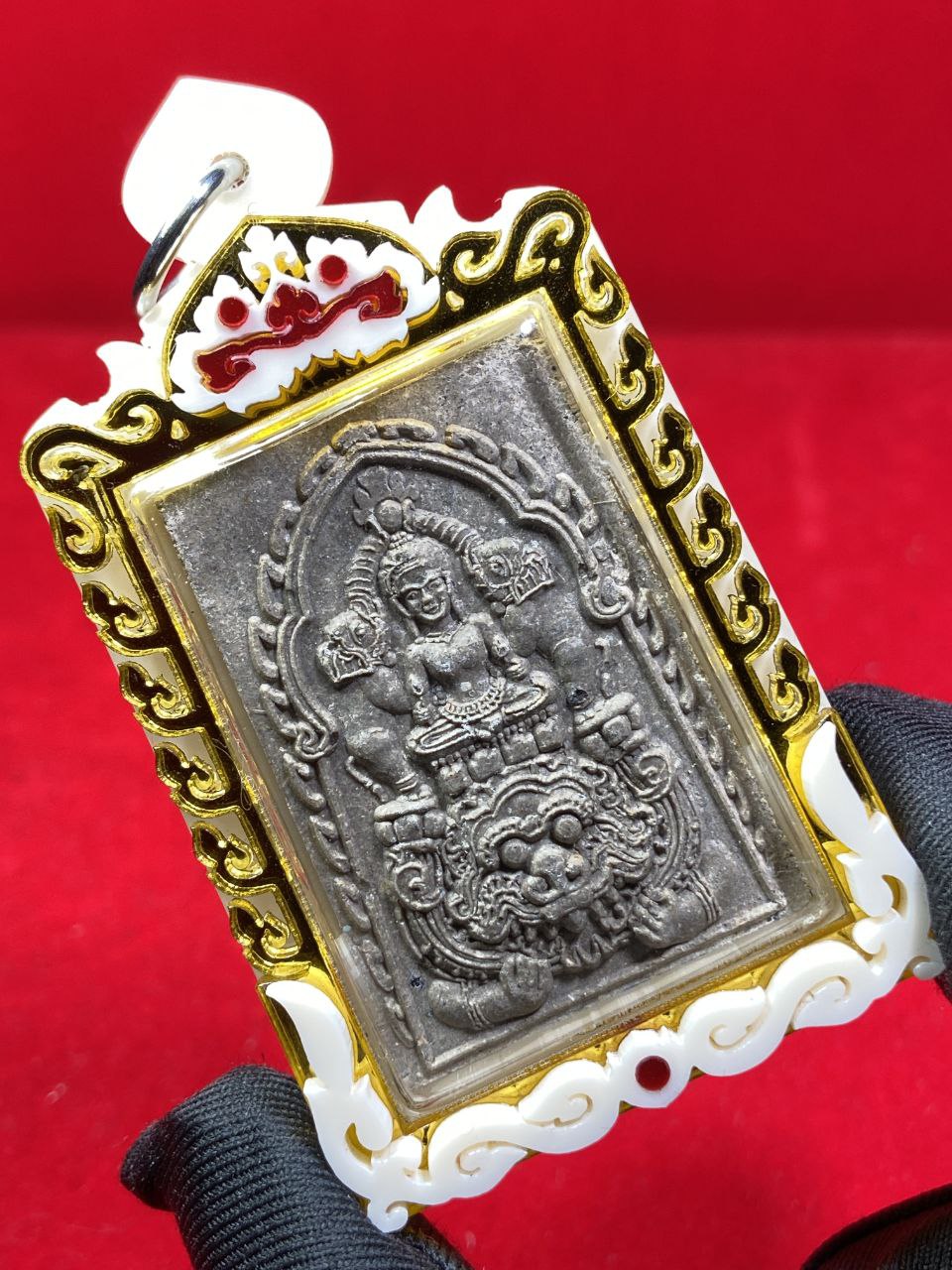 ARCHAN BOY阿赞拜印度财富天神背面祖师法布（白金色镭射雕刻防水壳）
 | SAN Pin Selection