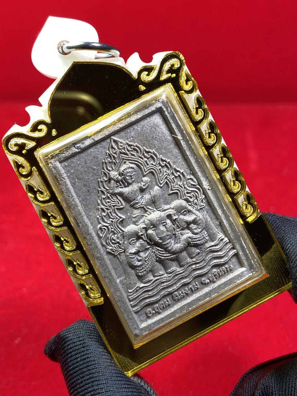 ARCHAN BOY阿赞拜印度财富天神背面祖师法布（白金色镭射雕刻防水壳）
 | SAN Pin Selection