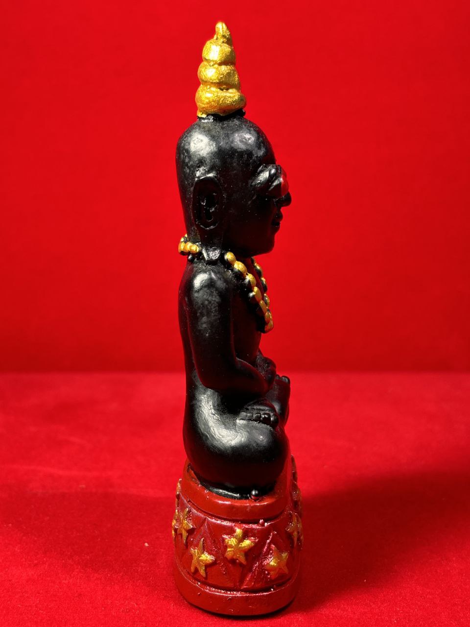 PHRA ARCHAN AMNARD 啊赞安纳吸财红眼帕罂小金身（现物实拍）
 | Jin Thai Fo Pai