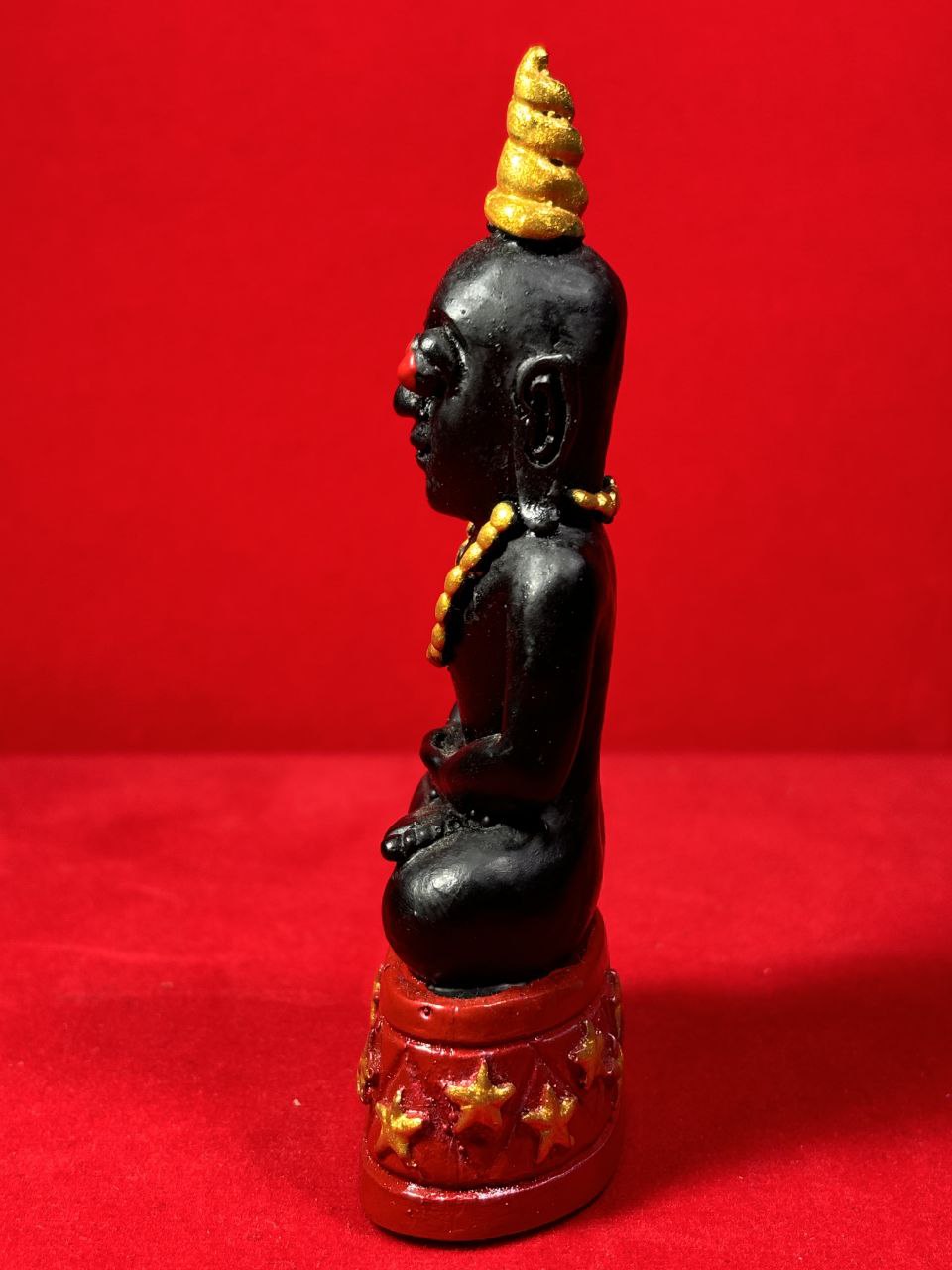PHRA ARCHAN AMNARD 啊赞安纳吸财红眼帕罂小金身（现物实拍）
 | Jin Thai Fo Pai