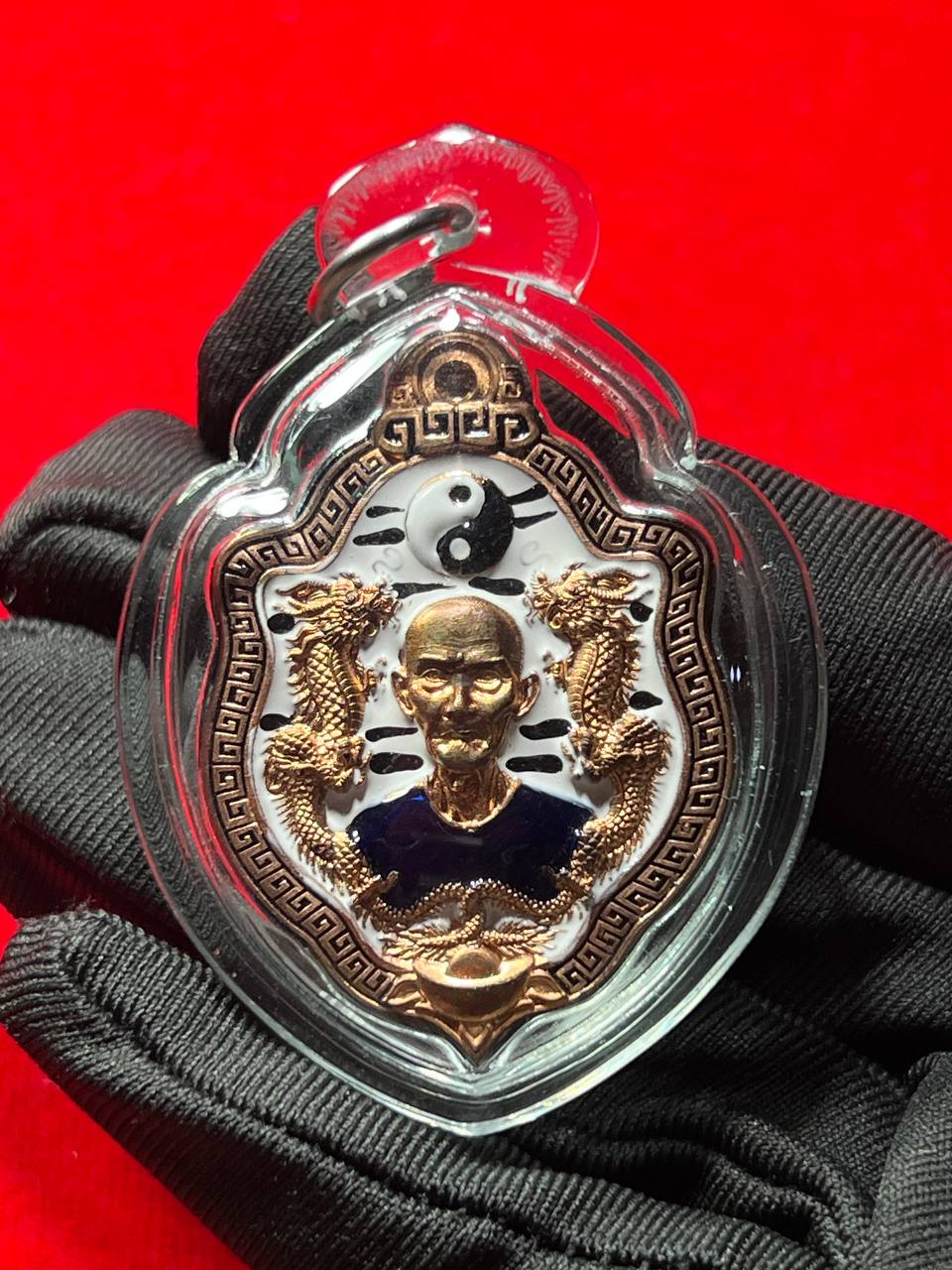 Jin Thai Fo Pai - LP PHAT和ARCHAN UDOM福星高照白龙师【九宝铜龙亚材质】