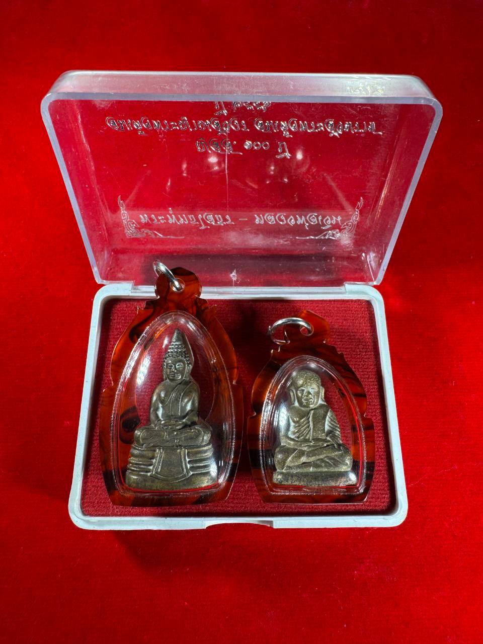 WAT BOWON BE.2556套装索通佛财神龙婆银(现物实拍）
 | Jin Thai Fo Pai