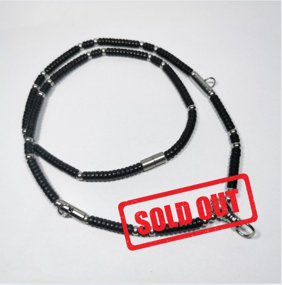 Jin Thai Fo Pai - 椰壳佛牌链【银色3扣】