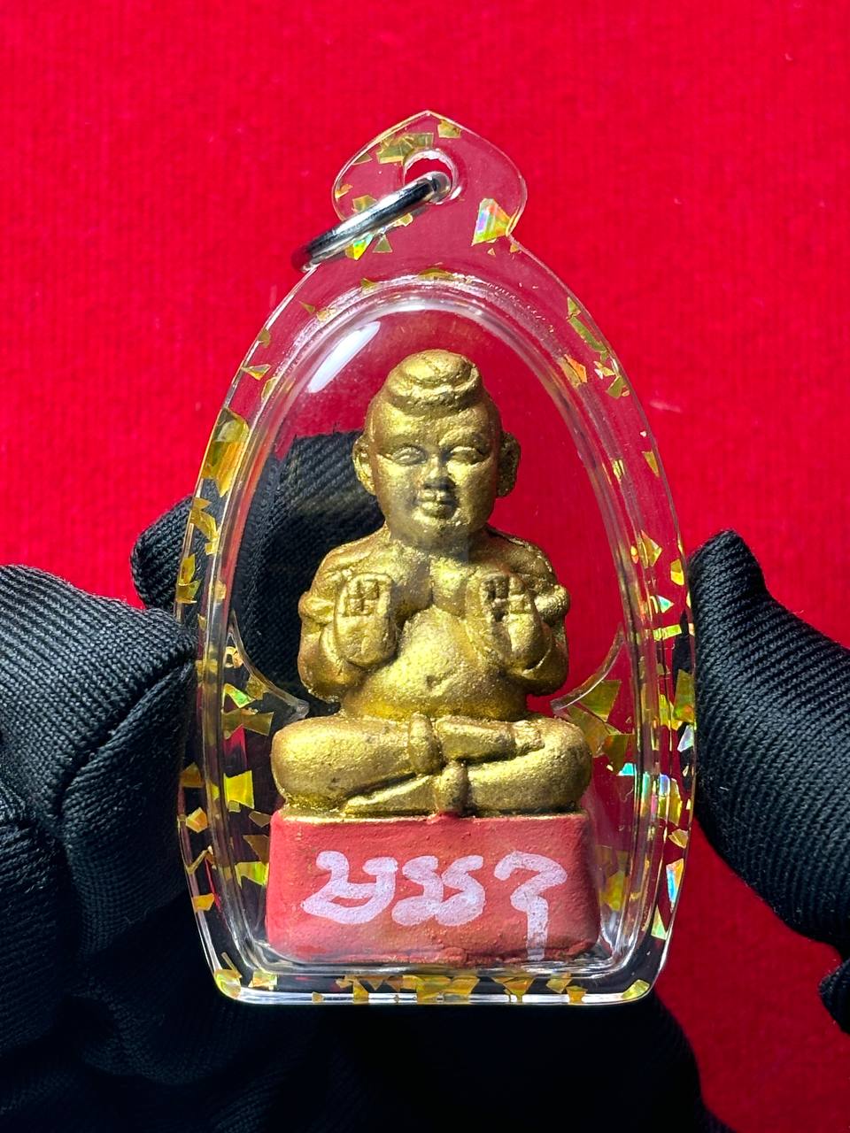Jin Thai Fo Pai - 【龙普克林大师大富童子 • 财运守护灵】—红底