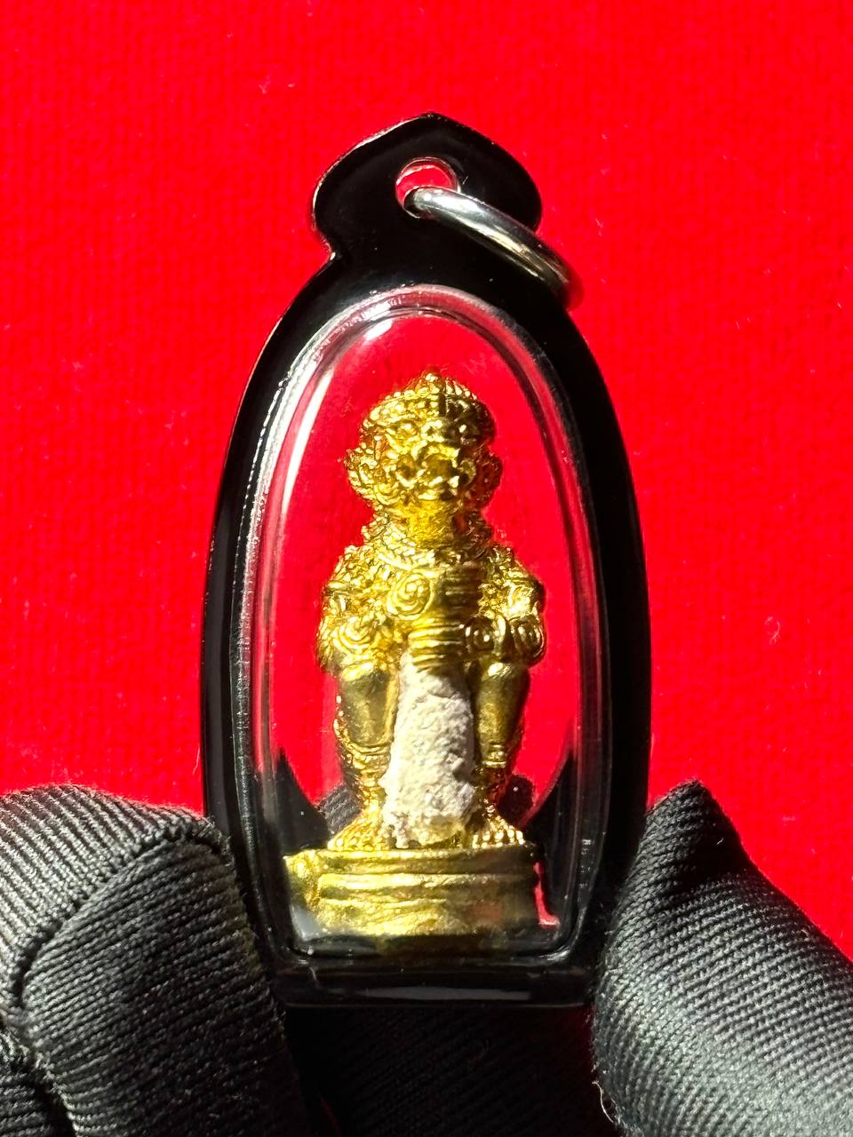 Jin Thai Fo Pai - 阿赞魏师傅加持的哈努曼小立尊黄铜版金身