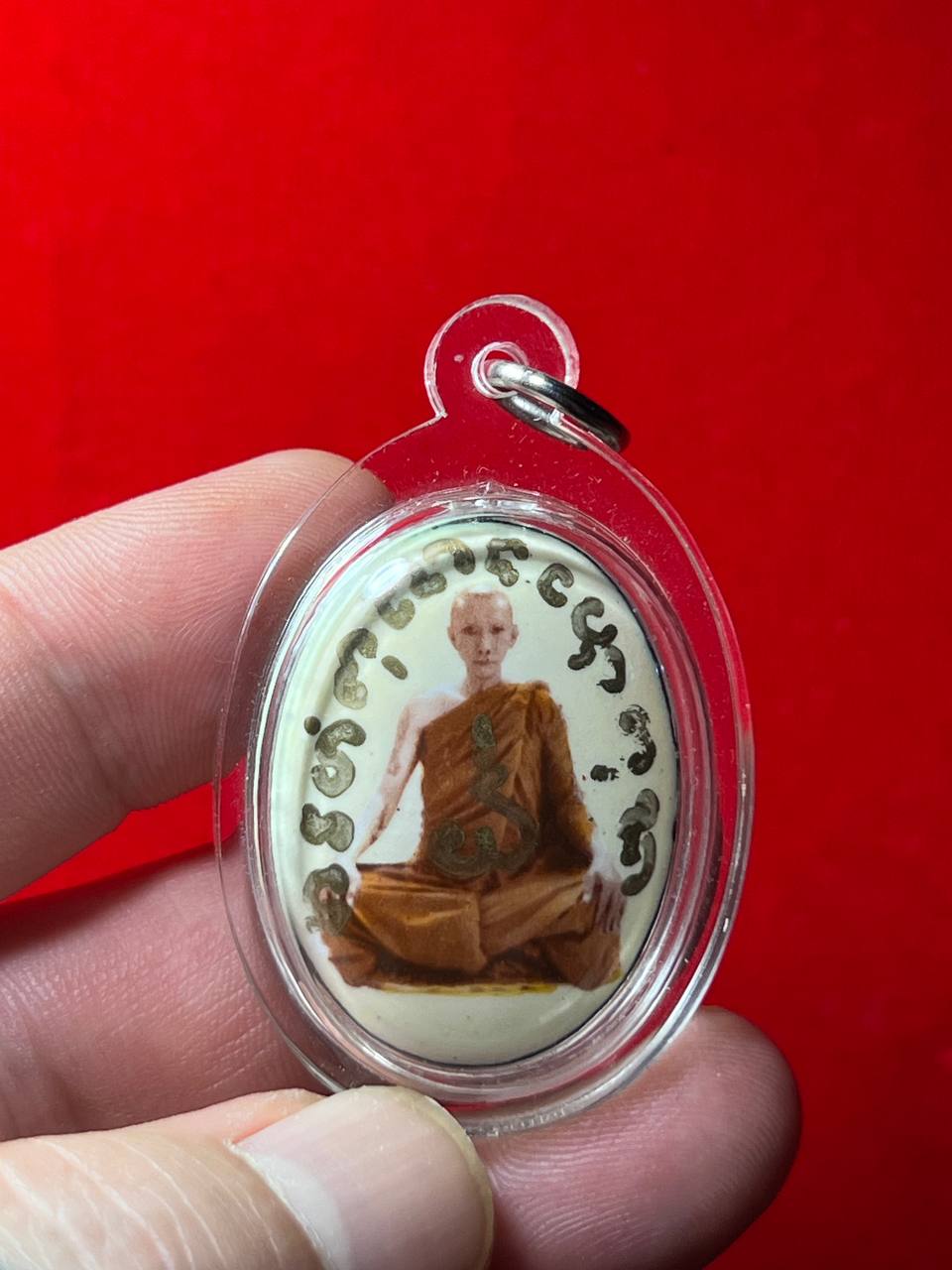 Jin Thai Fo Pai - 【泰国北榄府 · 神针师傅阿赞沥 · 自身佛牌】
