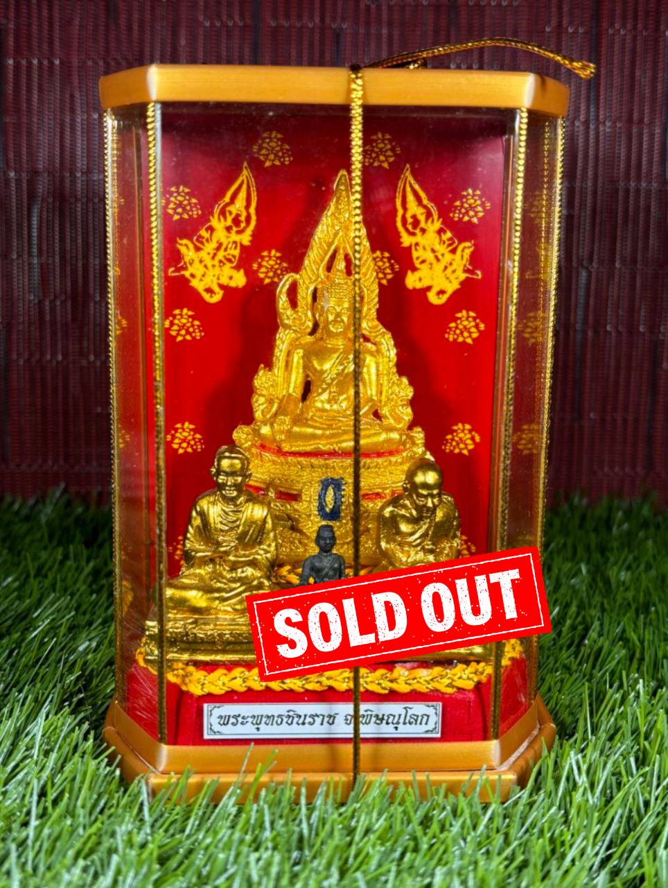 Jin Thai Fo Pai - Bucha statue set 供奉套装 成功佛 Phra chinnaraj 泰国五世皇 King rama 5车神龙婆托 Lp thuadSomdej achan toh 阿赞多(现物实拍）