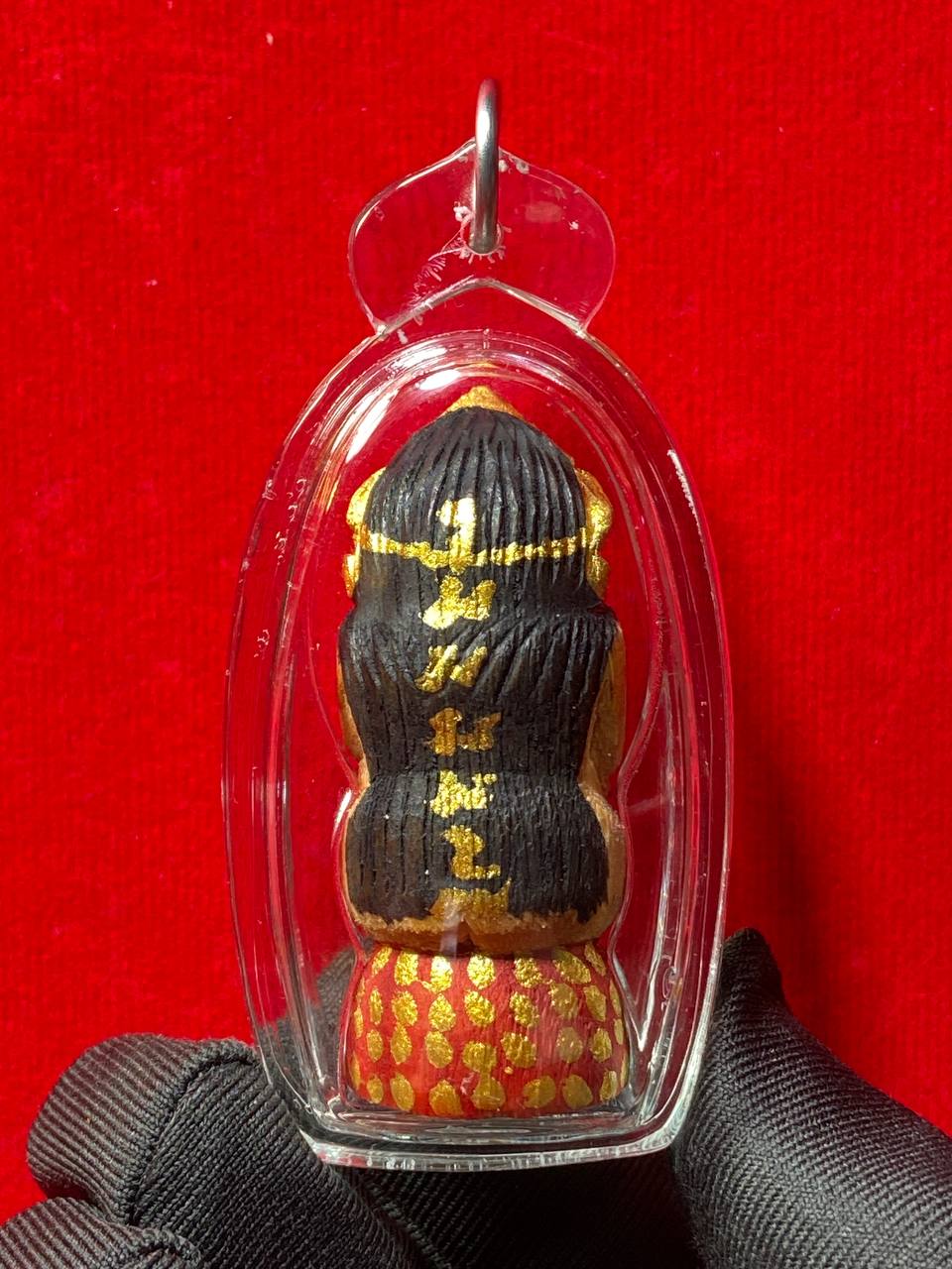 LUANG PHU UP佛历2548年灵木雕南平妈妈鉴定卡（白）现物实拍 | Jin Thai Fo Pai