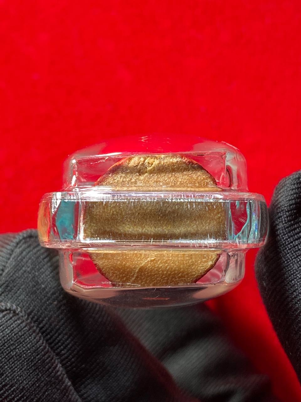 LUANG PHU UP佛历2548年灵木雕南平妈妈鉴定卡（白）现物实拍 | Jin Thai Fo Pai