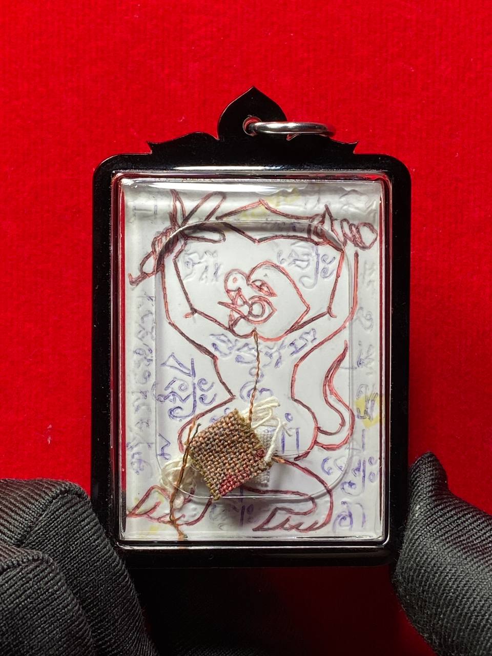 ARCHAN BOY阿赞拜自身法照背部YANT LING LOM（现物实拍） | Jin Thai Fo Pai