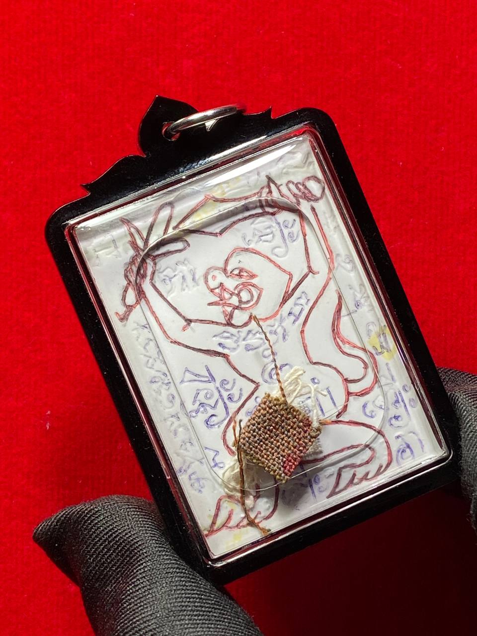 ARCHAN BOY阿赞拜自身法照背部YANT LING LOM（现物实拍） | Jin Thai Fo Pai