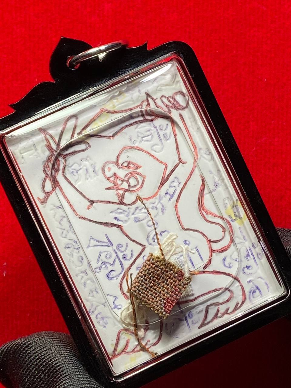 ARCHAN BOY阿赞拜自身法照背部YANT LING LOM（现物实拍） | Jin Thai Fo Pai