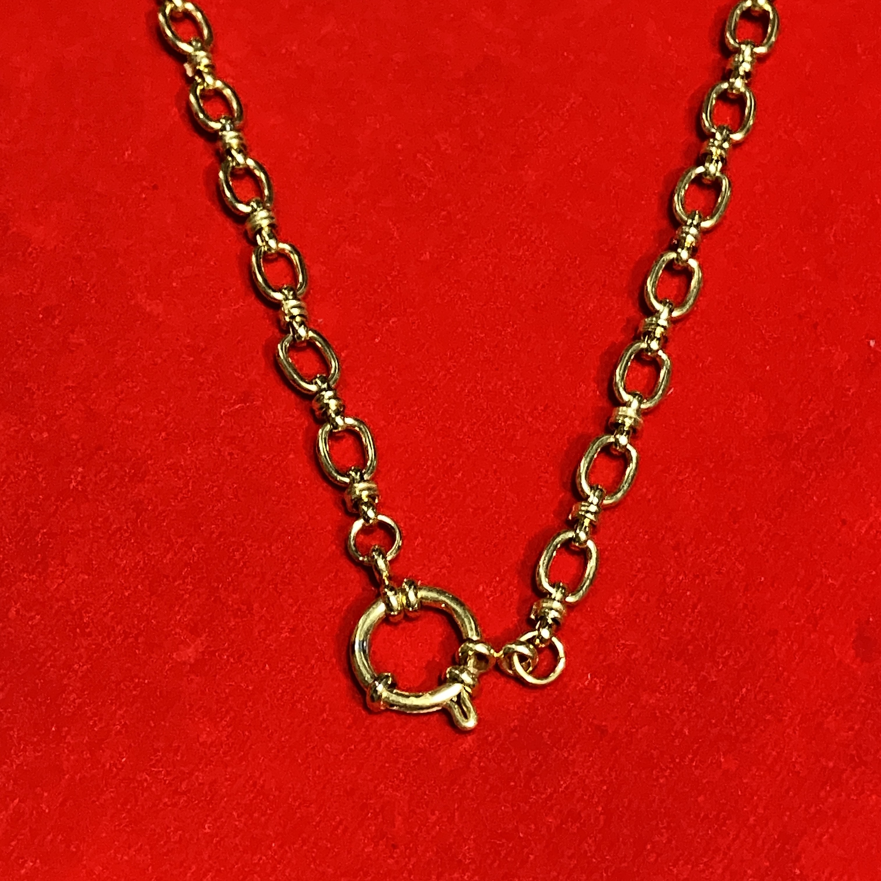 意大利金佛牌链(24CM) | Jin Thai Fo Pai