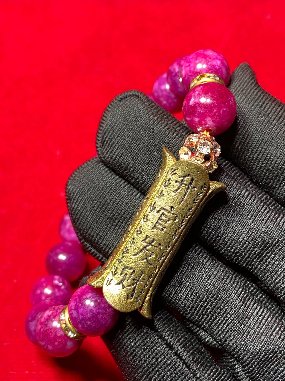 全能小棺材手链（紫粉色）现物实拍
 | SAN Pin Selection