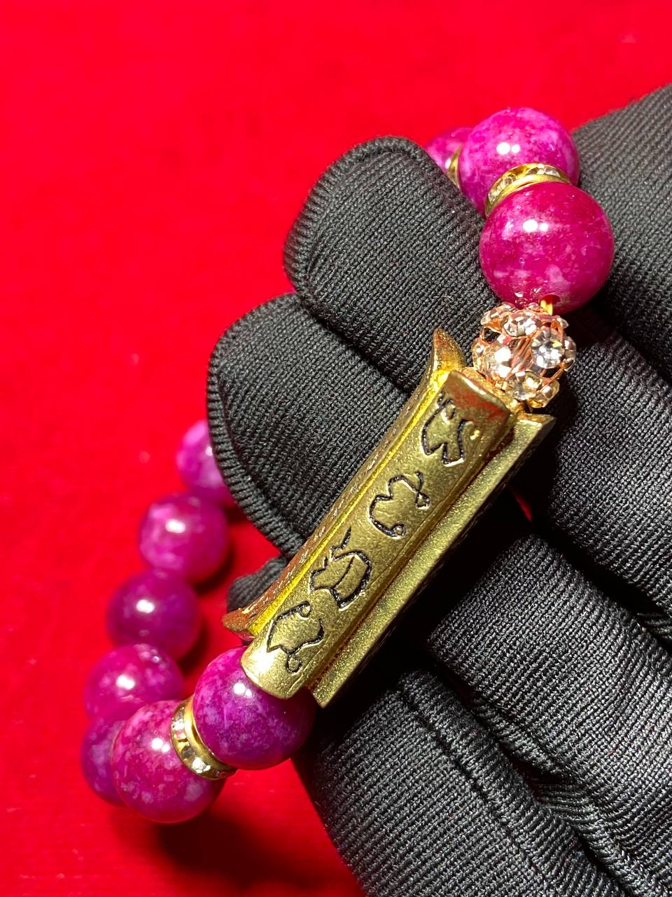 全能小棺材手链（紫粉色）现物实拍
 | SAN Pin Selection