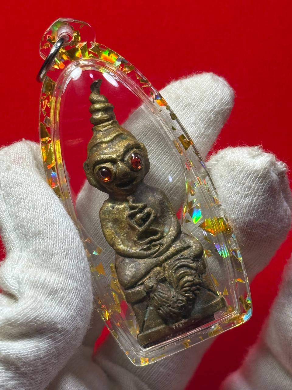 【王之王 · 财运斗鸡帕婴｜独立编号 VIP NO.8｜古法混合铜】现物实拍 | SAN Pin Selection