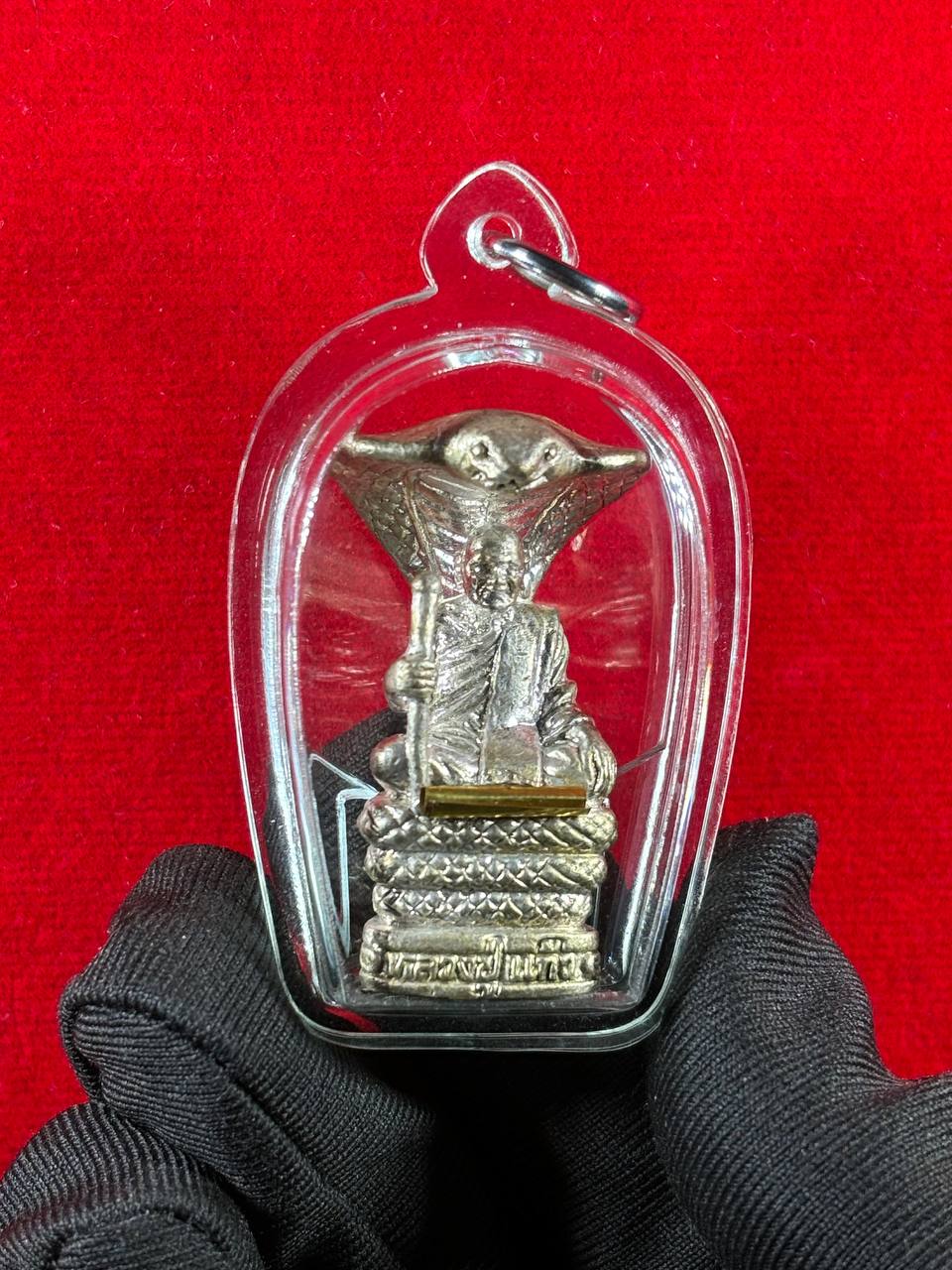 LP KEAW｜2557年・Wat Saphan Meikaen 正庙出品有求必应・自身蛇头法相小金身（现物实拍） | Jin Thai Fo Pai